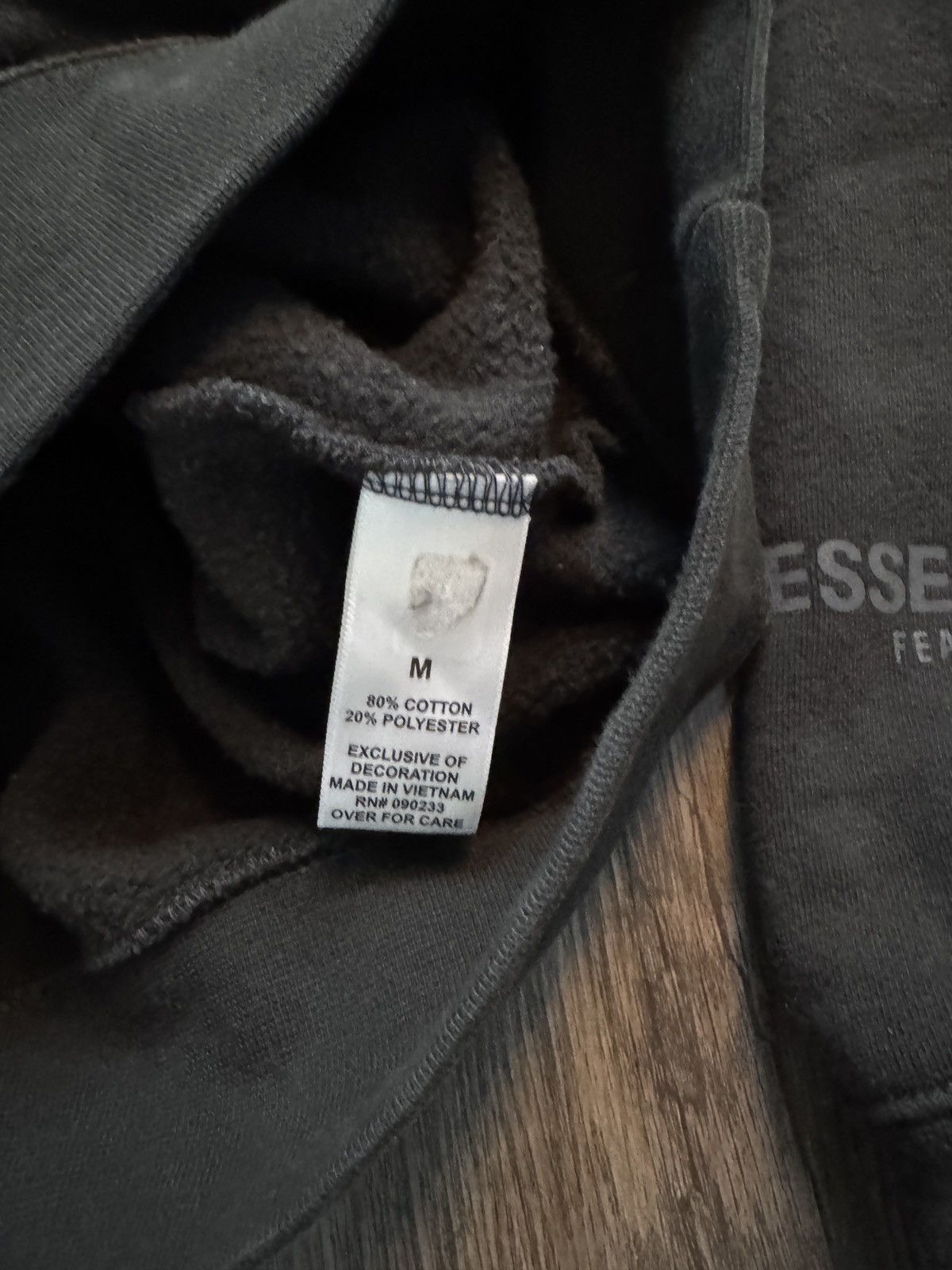 Essentials Essentials x Fear of God Black Sweatshirt Size US M / EU 48-50 / 2 - 6 Thumbnail