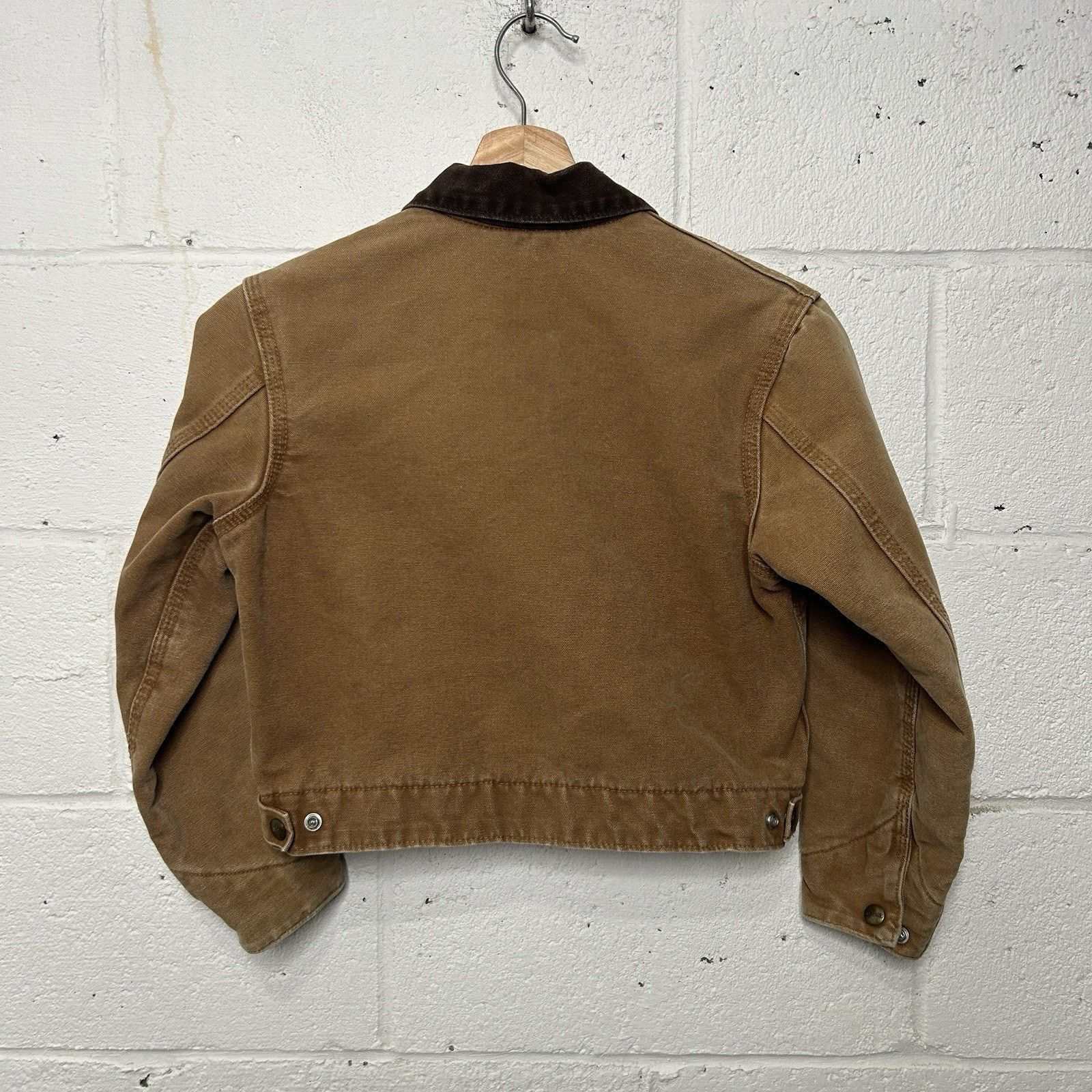 Carhartt Y2K Carhartt Sherpa-Lined Detroit Jacket “Brown” YYJ97 BRN Size US M / EU 48-50 / 2 - 2 Thumbnail