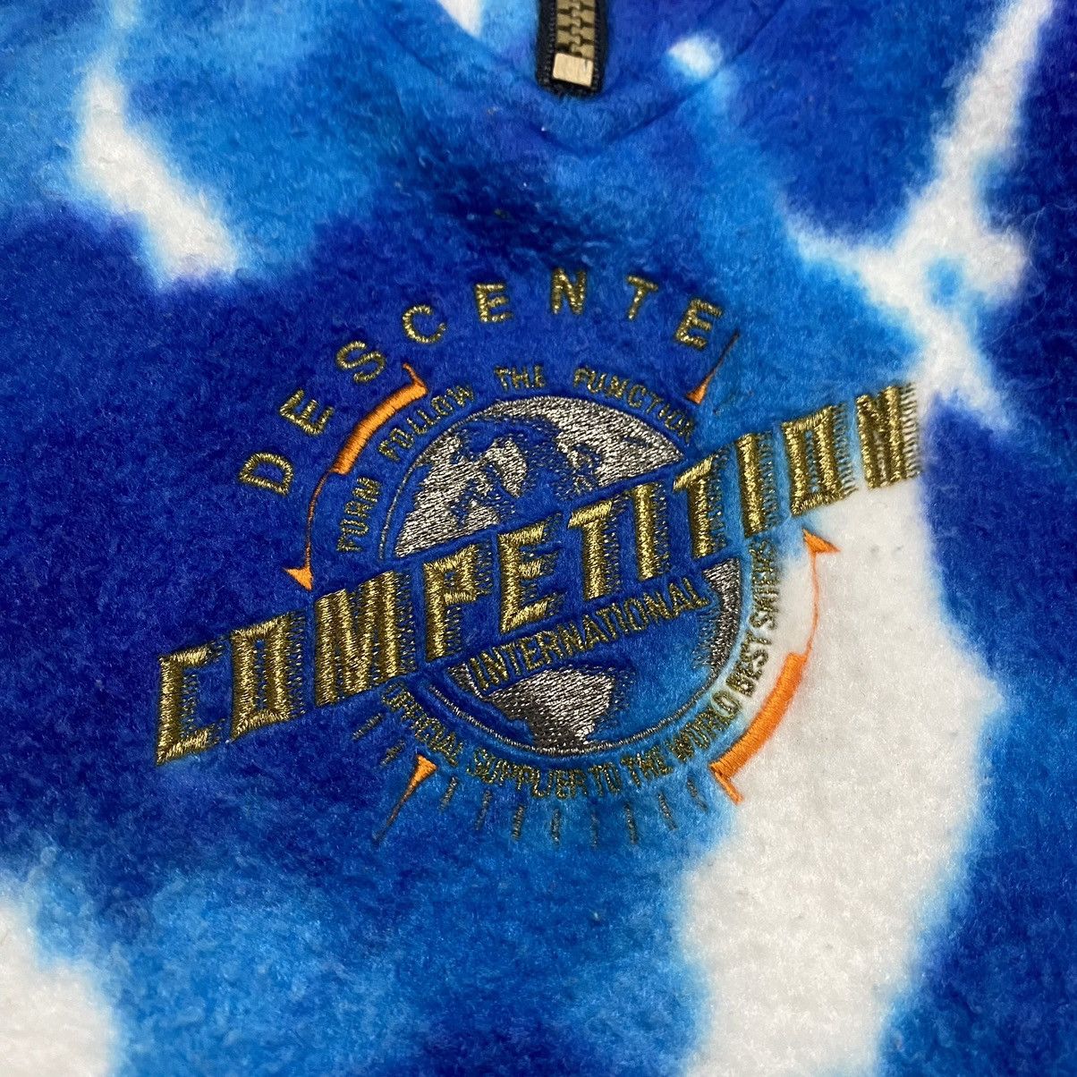 Descente × Japanese Brand × Vintage Descente Competition International half zipper Size US L / EU 52-54 / 3 - 9 Thumbnail
