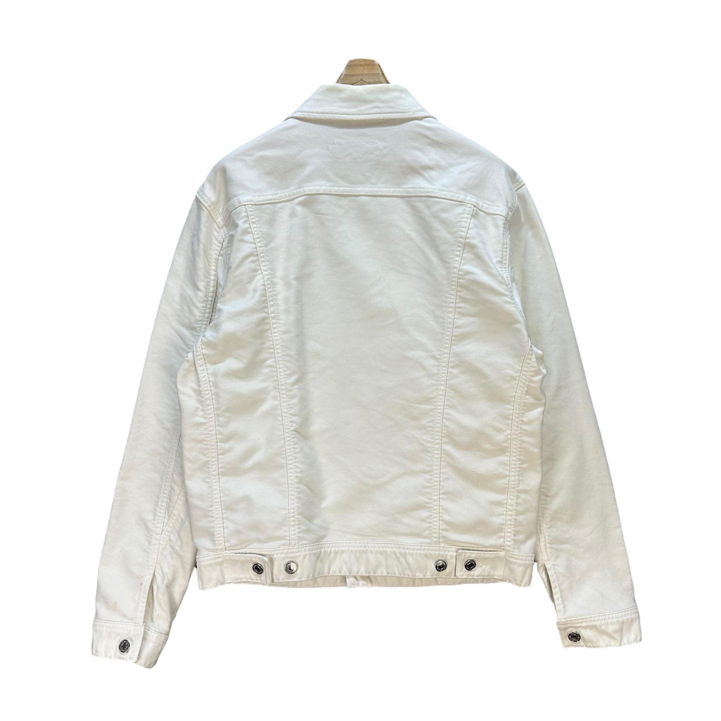 Tom Ford TOM FORD Made in Usa Slim Fit White Denim Jacket #A80-1938 Size US L / EU 52-54 / 3 - 19 Thumbnail