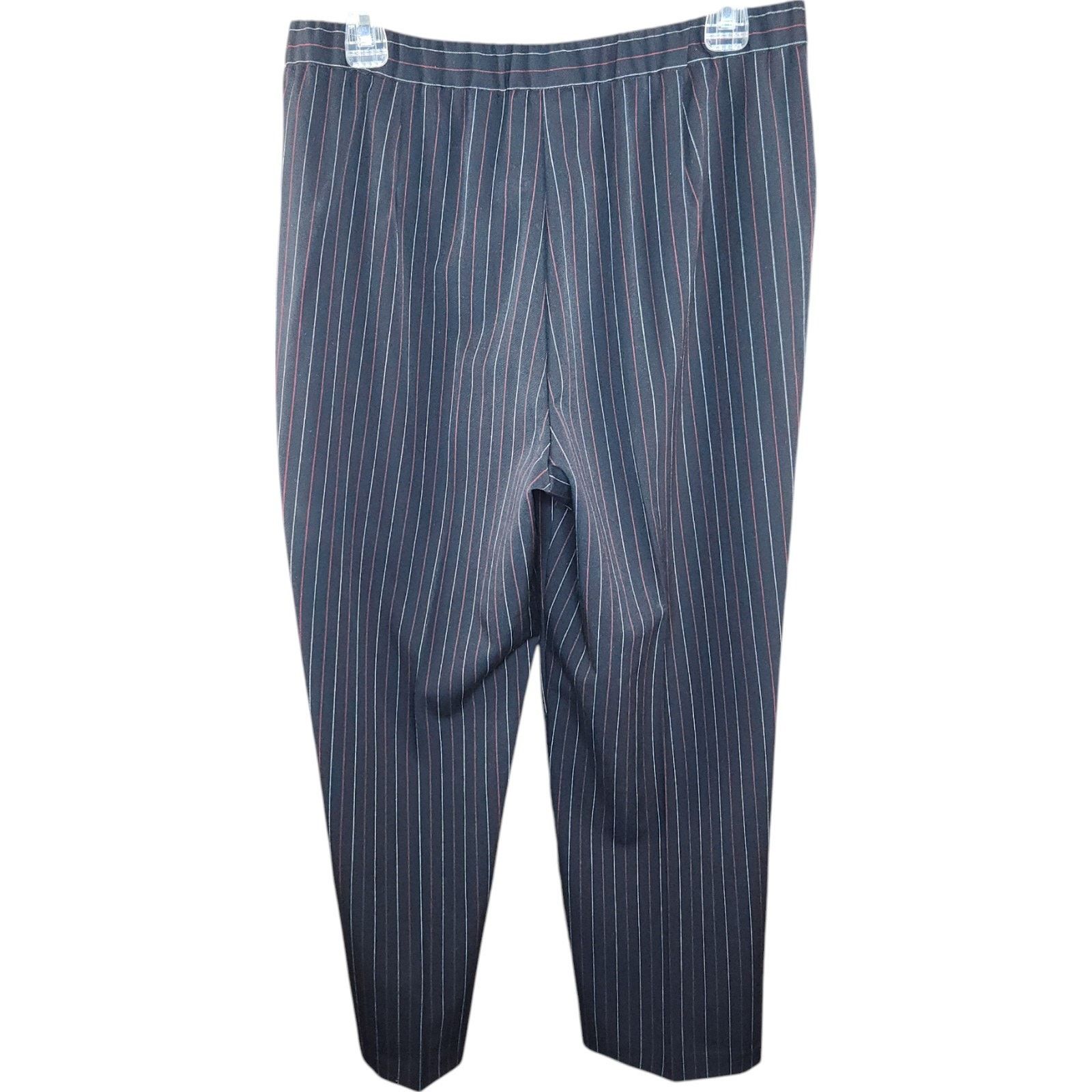 Other Tanjay Short Court Pinstripes Pants Womens 14S Size 36" / US 14 / IT 50 - 4 Thumbnail