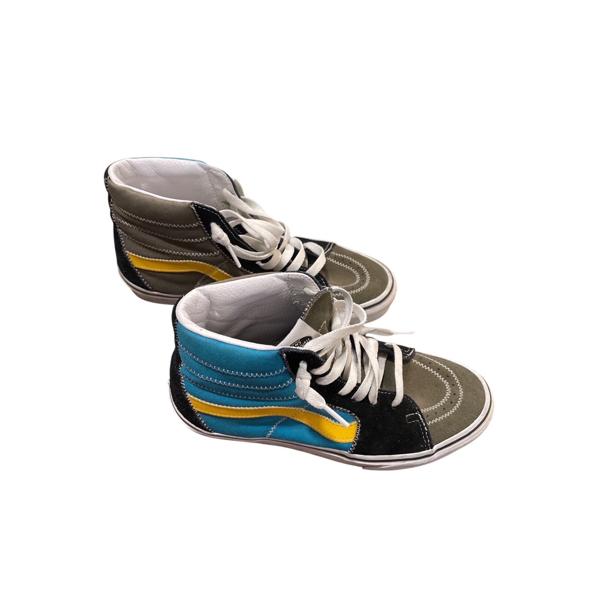 Vans Vans wms multi colored high top skaters shoes sneakers sz 7. Size US 7.5 / IT 37.5 - 4 Thumbnail