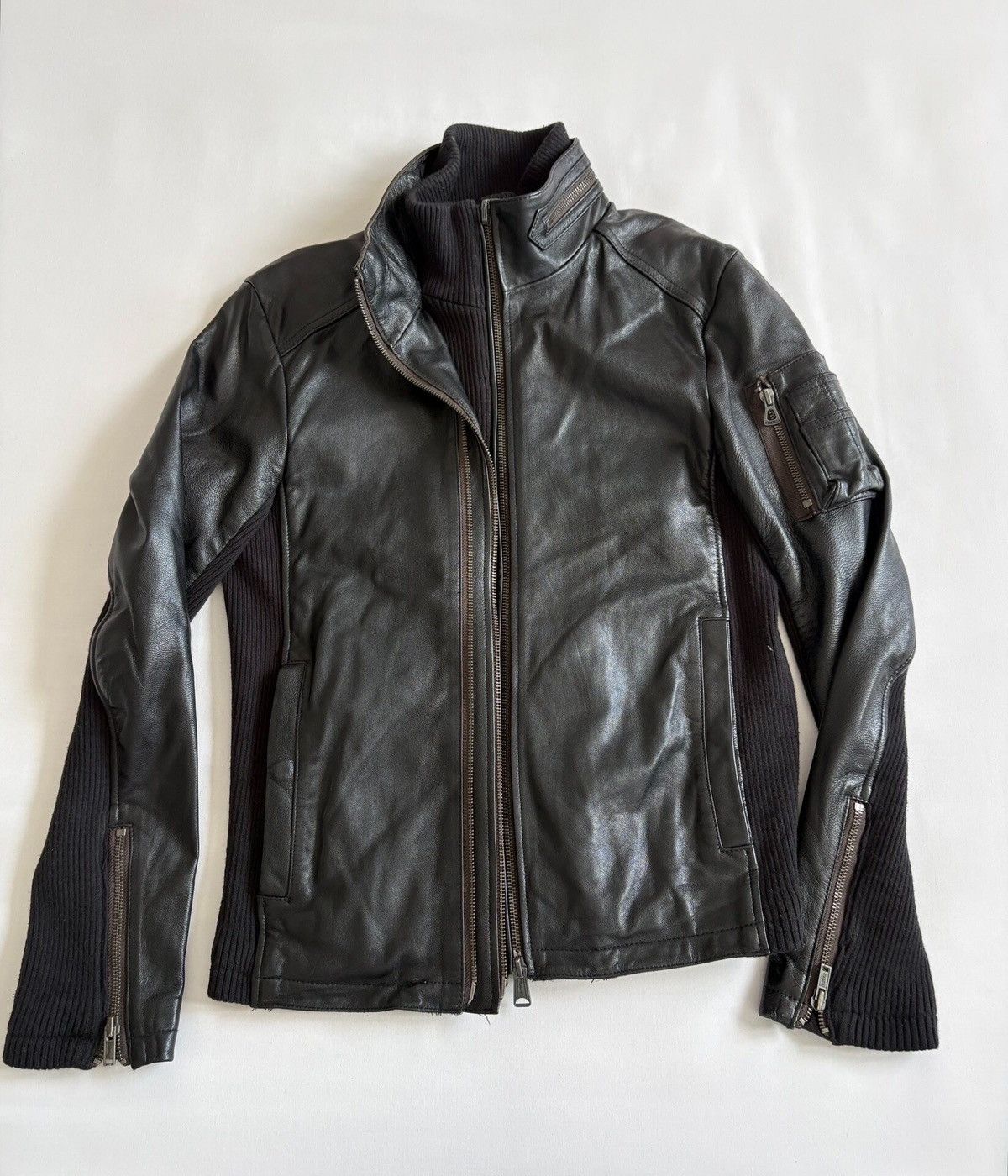 BUFFALO BOBS 2000s Buffalo Bob - Cyber Rider Leather Jacket | Grailed