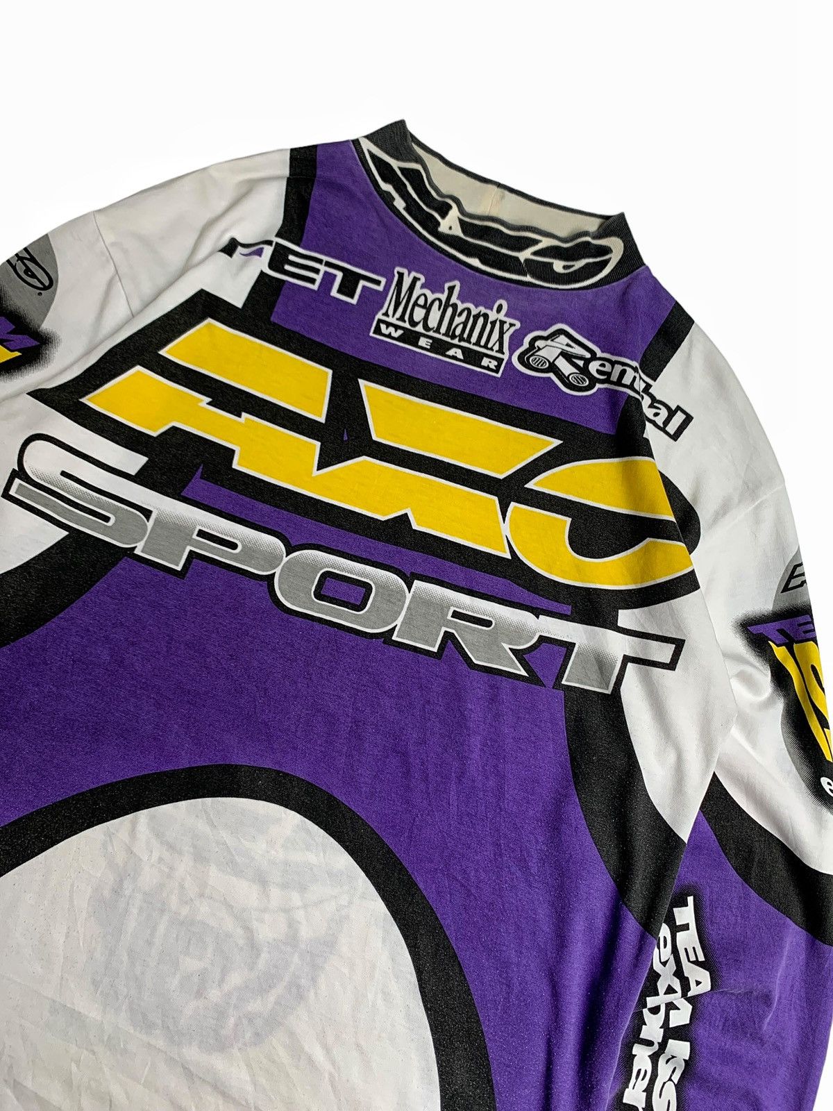 Gear for Sports × Sports Specialties Vintage 90s AXO Sport Dye MAX AMA PRO Motocross Jersey Size US M / EU 48-50 / 2 - 4 Thumbnail