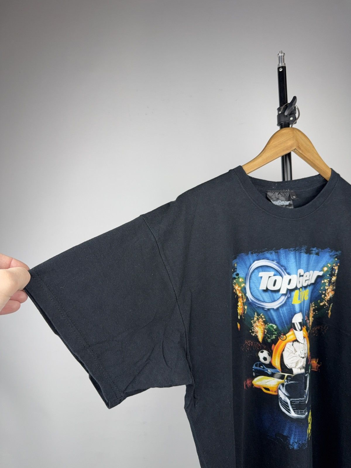 Vintage 00s Vintage 2008 Top Gear Live World Tour Graphic T-Shirt XL Size US XL / EU 56 / 4 - 7 Thumbnail