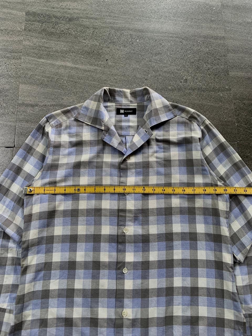 Issey Miyake Plaid Camp Collar Shirts Size US M / EU 48-50 / 2 - 10 Thumbnail