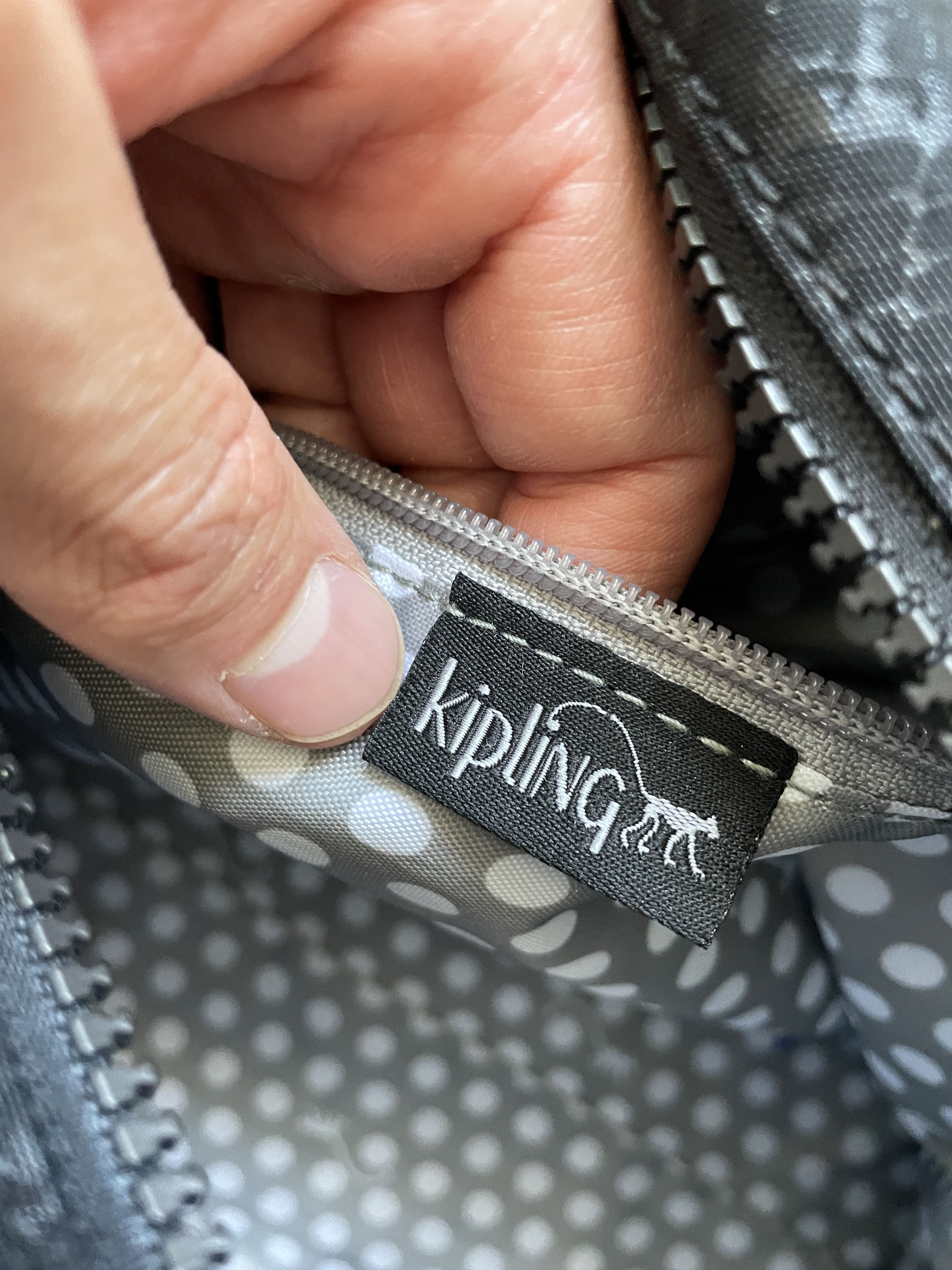 Vintage Y2K KIPLING BLACK MONKEY NYLON BAG Size ONE SIZE - 9 Thumbnail