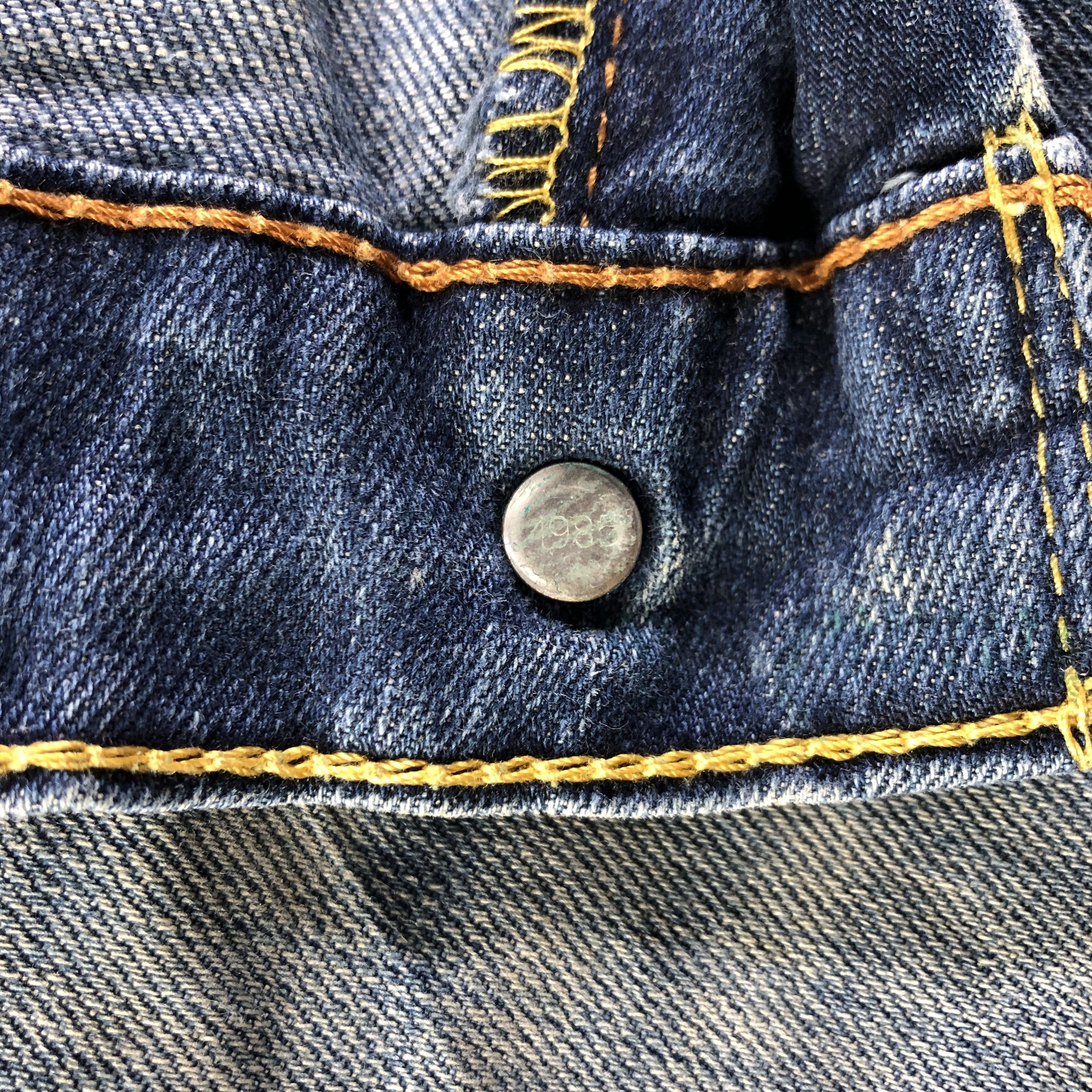 Levi's Vintage Blue Wash Levis 527 Jeans-J4408 Size US 33 - 8 Thumbnail