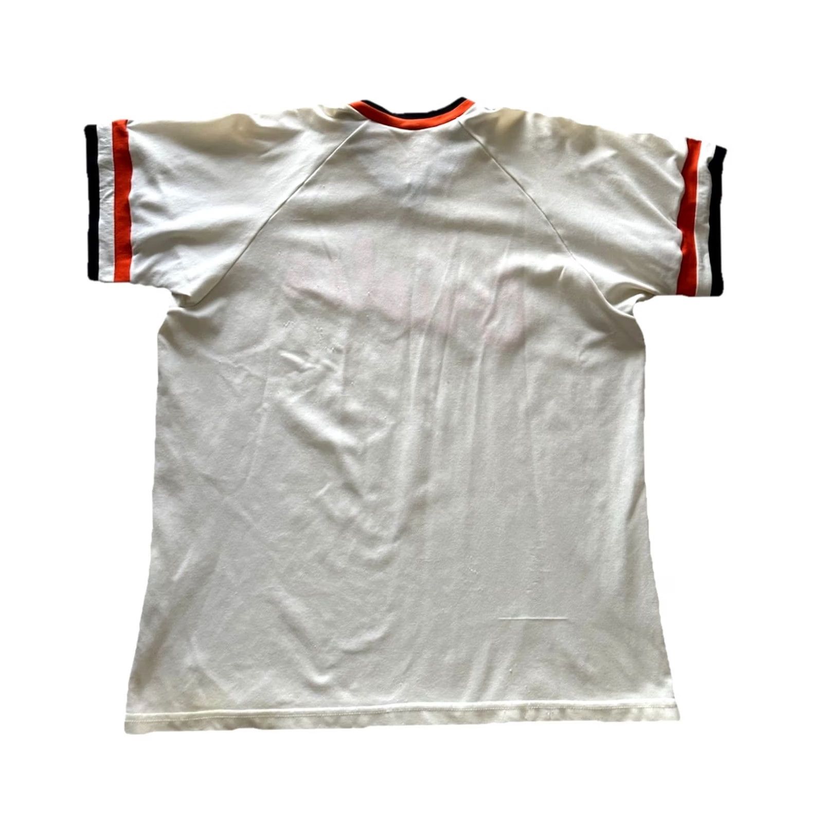 Vintage VINTAGE Orioles Jersey Mens XXL 70s Sand Knit Nylon Baseball jersey 1970s Made in USA 100% Nylon Size US XXL / EU 58 / 5 - 6 Thumbnail