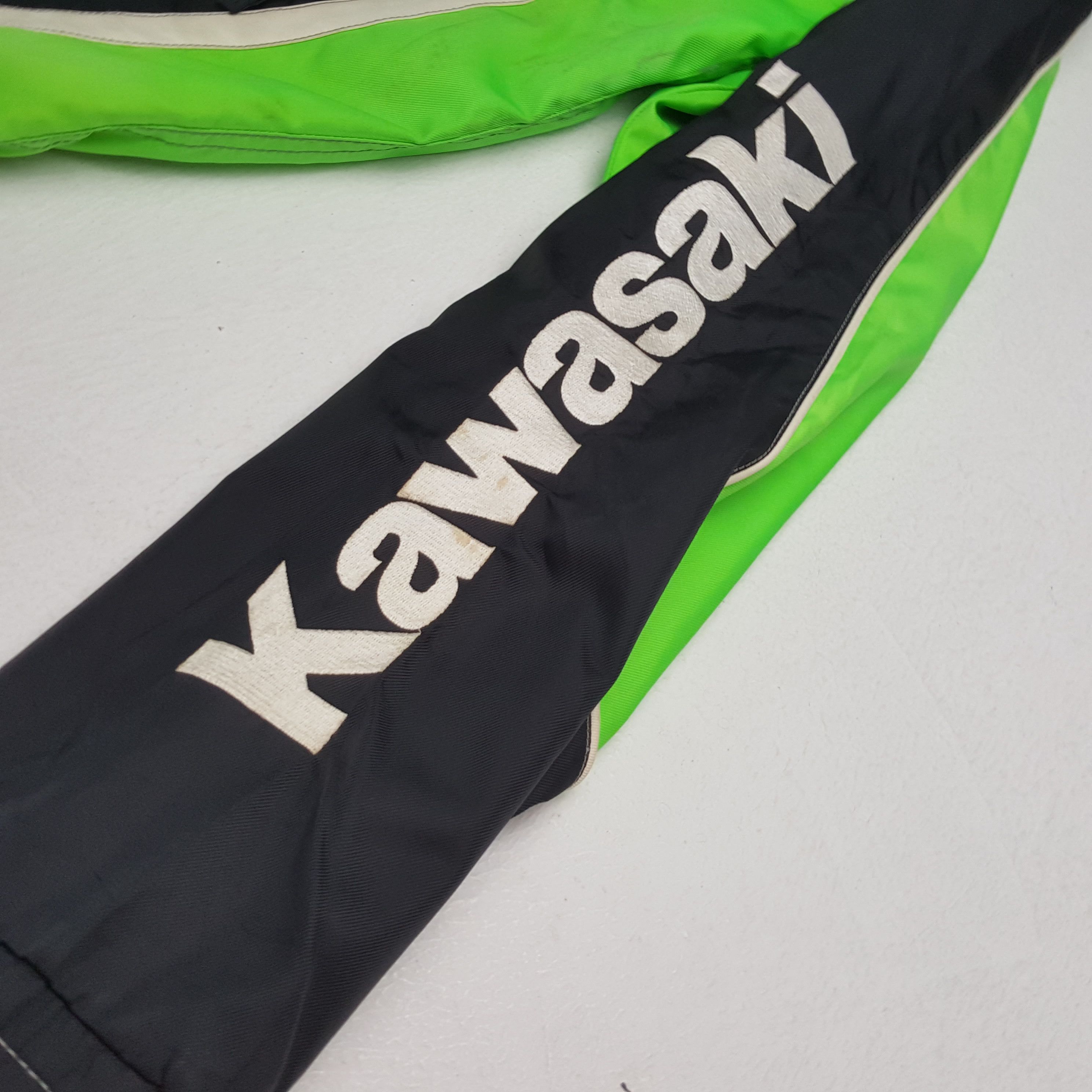 Japanese Brand × Vintage KAWASAKI RACING TEAM Taichi Jacket Motorcycle Style Size US L / EU 52-54 / 3 - 7 Thumbnail