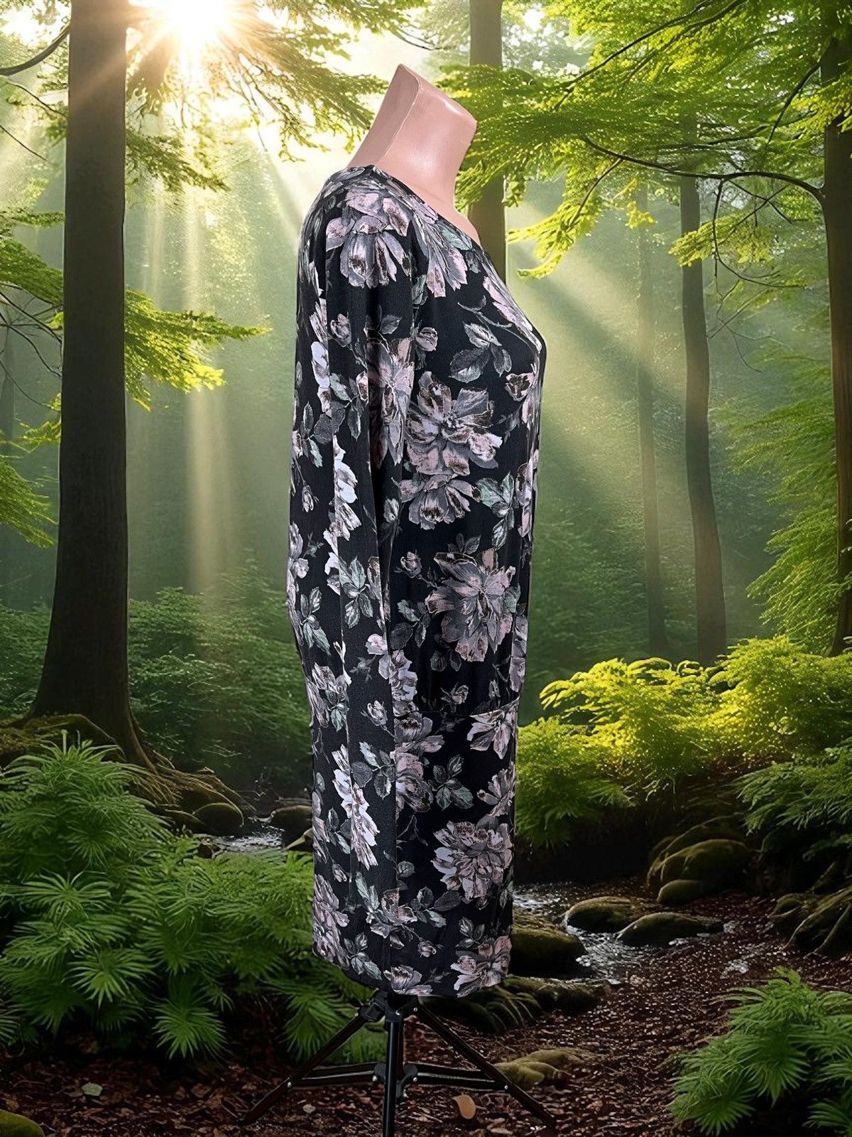 Ganni Ganni Svietlana dress size S viscose elastane Size S / US 4 / IT 40 - 2 Thumbnail