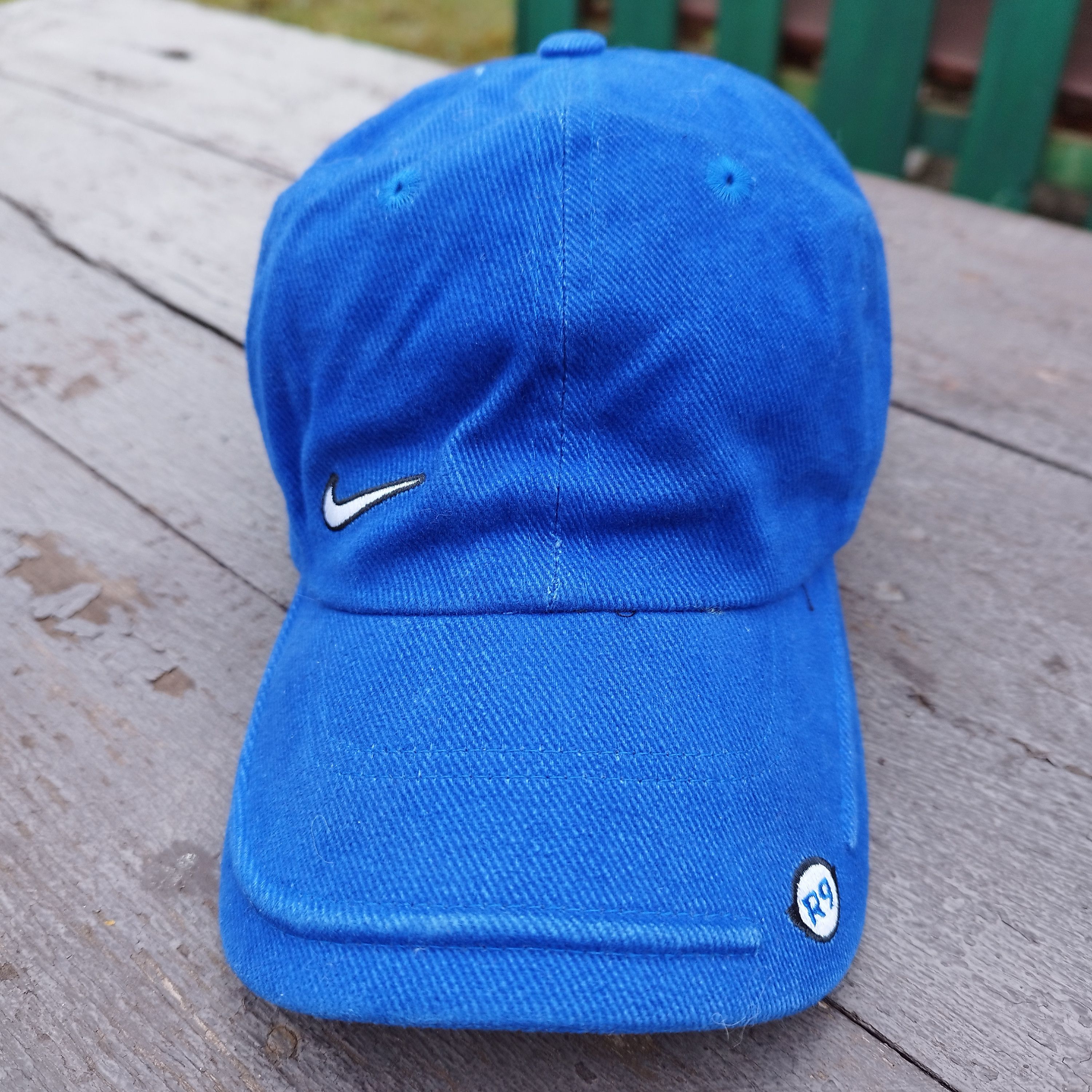 Nike Vintage Nike Ronaldo Swoosh Cap - Blue/White - One Size Size ONE SIZE - 3 Thumbnail