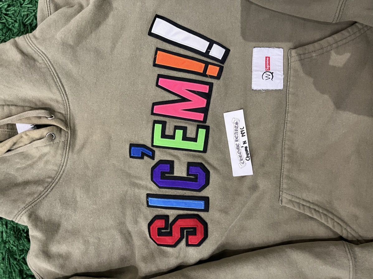 Supreme × Wtaps Supreme WTAPS Olive Sic 