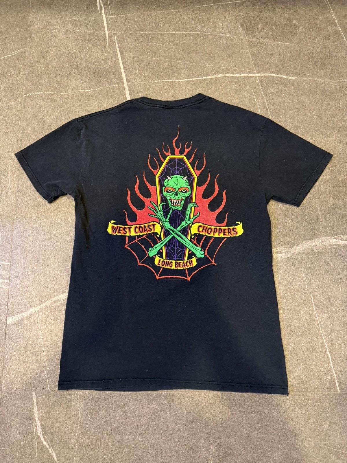 West Coast Choppers West Coast Choppers WCC Coffin Monster T-Shirt Size US XXL / EU 58 / 5 - 2 Thumbnail