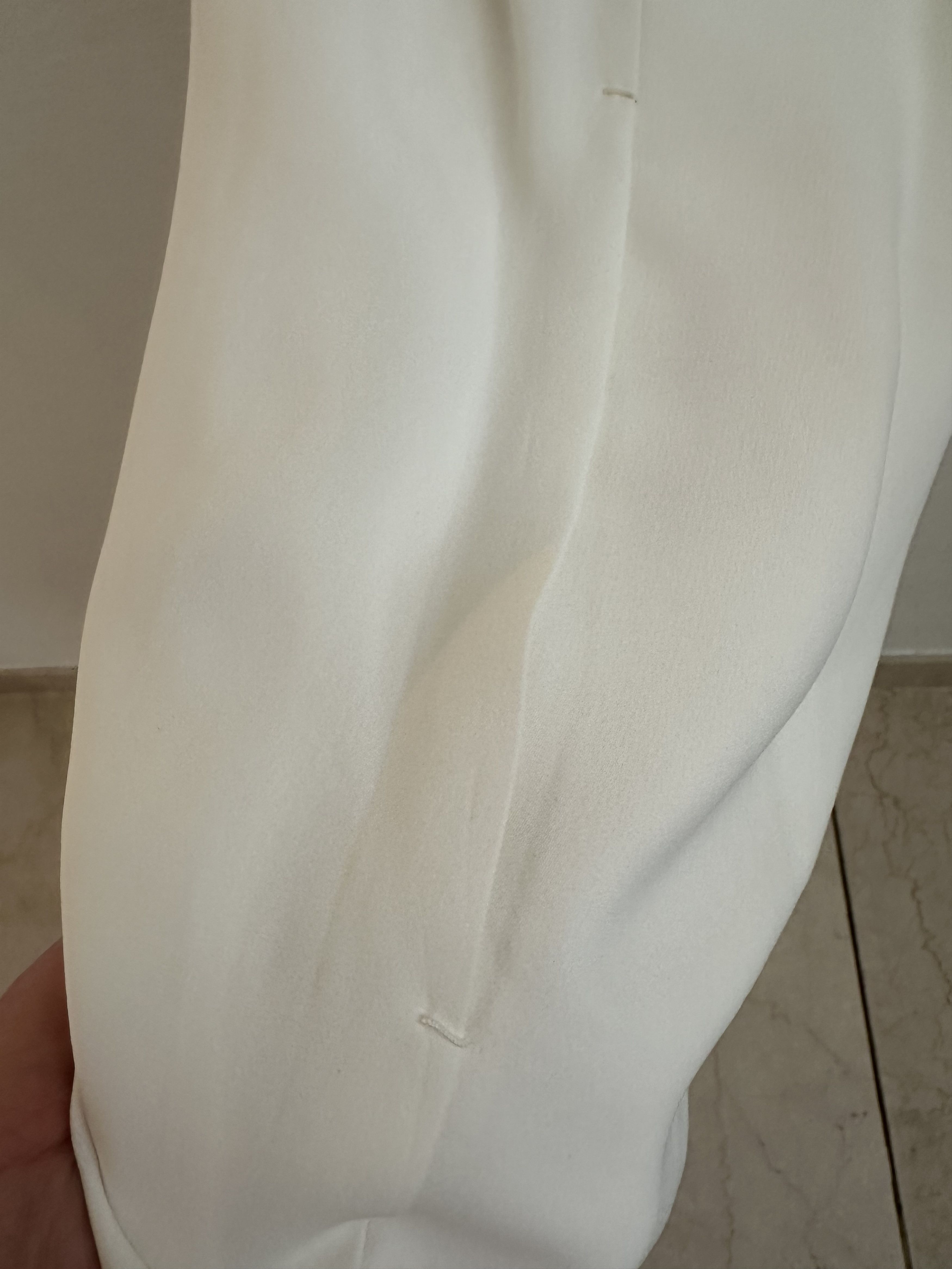 Helmut Lang Light asymmetric dress Size L / US 10 / IT 46 - 4 Thumbnail