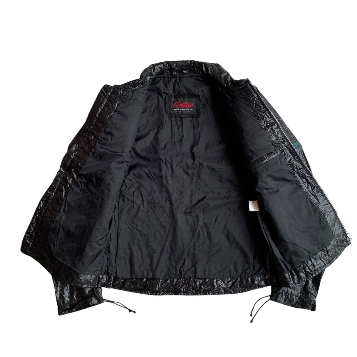 If Six Was Nine × Indian Motorcycle × Le Grande Bleu (L.G.B.) Indian Motocycle Nylon Bondage Jacket Size US L / EU 52-54 / 3 - 7 Thumbnail