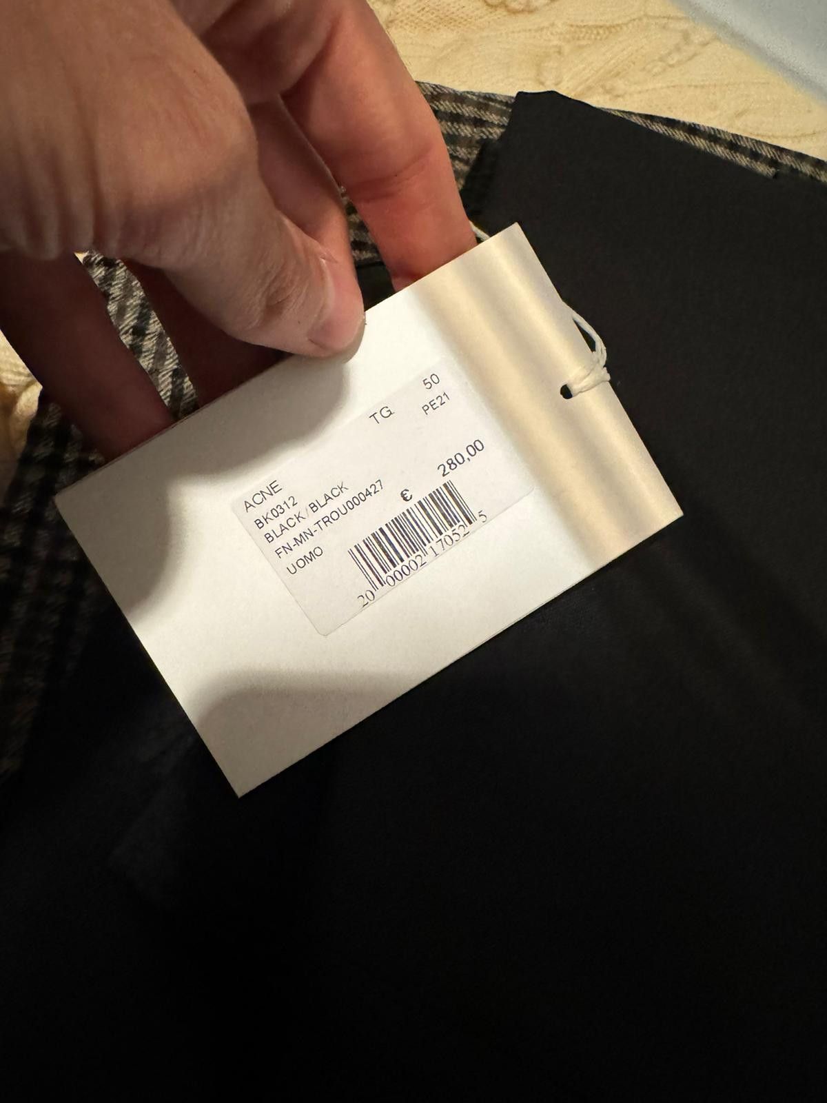 Acne Studios Casual Drawstring Trousers in Black Size US 34 / EU 50 - 13 Thumbnail