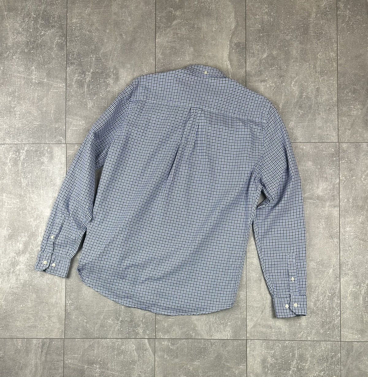 Barbour Barbour Checked Blue/White Shirts Button Up Small Tab Logo Size US M / EU 48-50 / 2 - 8 Thumbnail