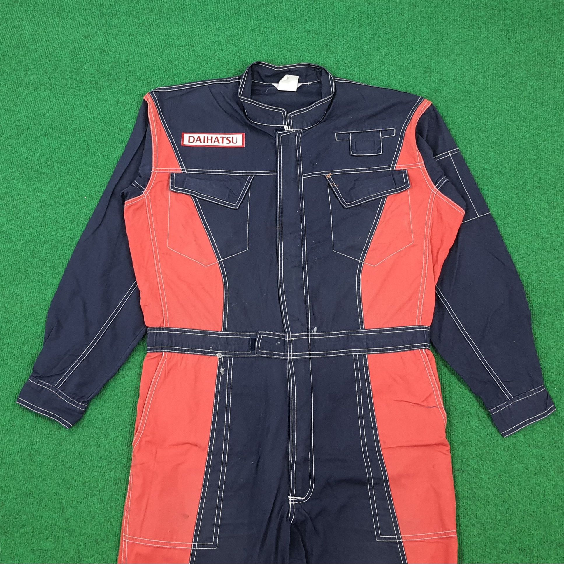 Japanese Brand × Vintage Vintage DAIHATSU Japanese Brand Motorsports coverall Size US L / EU 52-54 / 3 - 3 Thumbnail