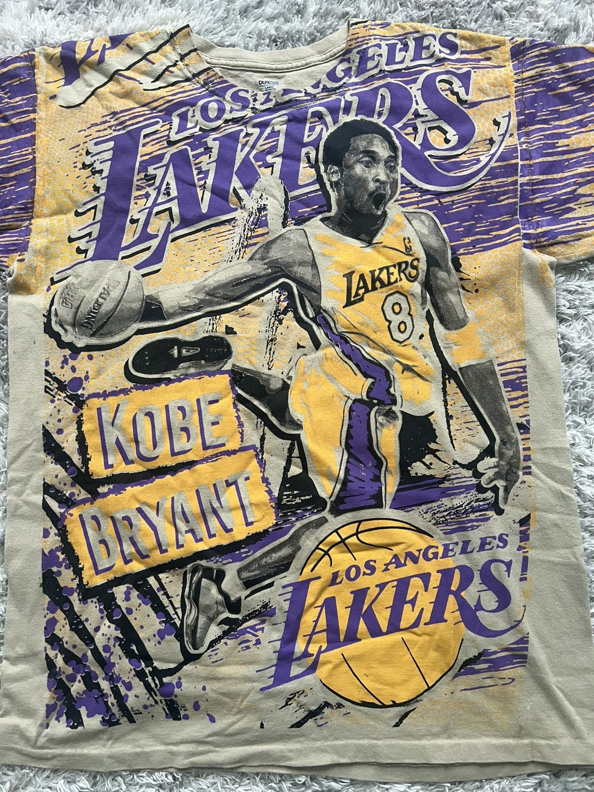 Other Kobe Bryant Lakers NBA AOP Magic Johnson Style T Shirt Size US L / EU 52-54 / 3 - 4 Thumbnail