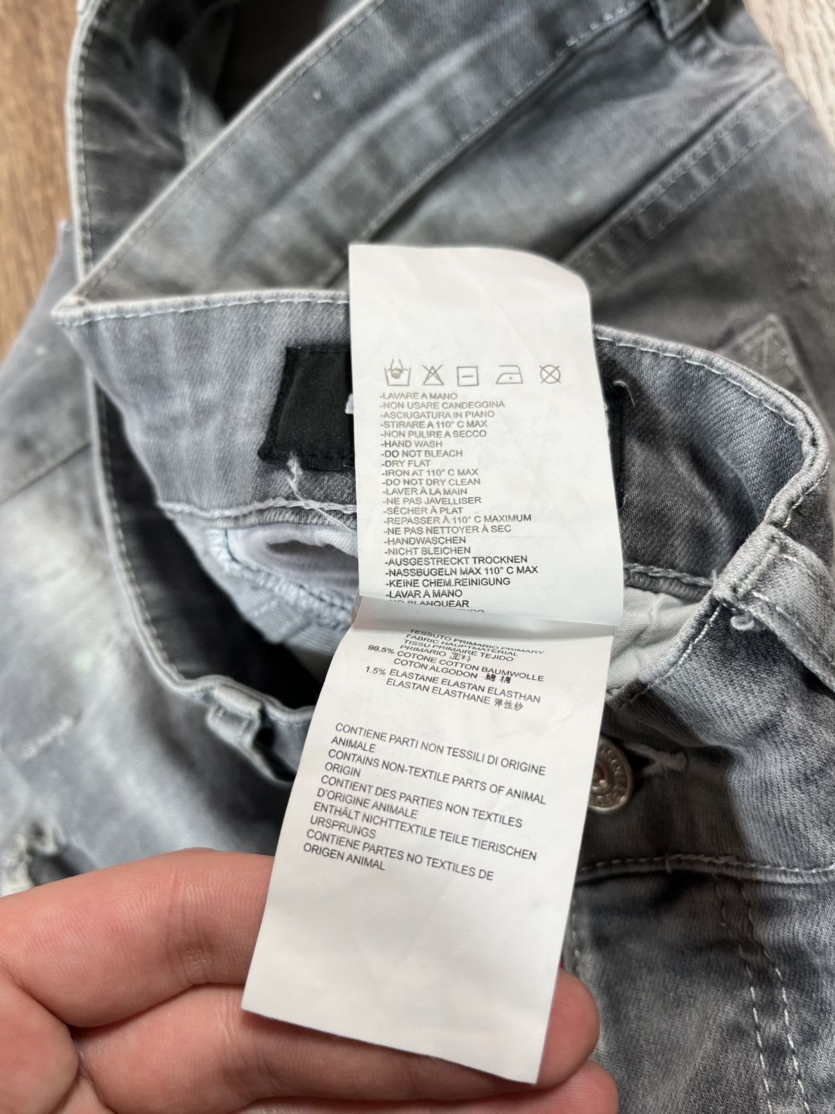 Dsquared2 Dsquared2 Distressed Denim Pants Size US 36 / EU 52 - 13 Thumbnail