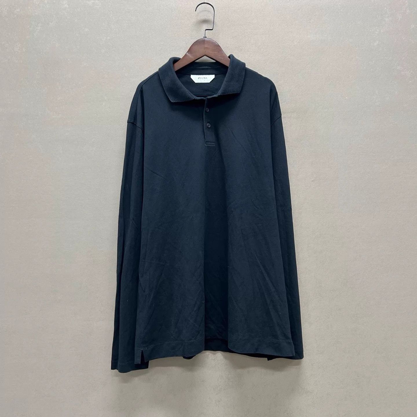 Ermenegildo Zegna Zegna 99 New Long Sleeve Solid Color Polo Shirt XXL Size US XXL / EU 58 / 5 - 1 Thumbnail
