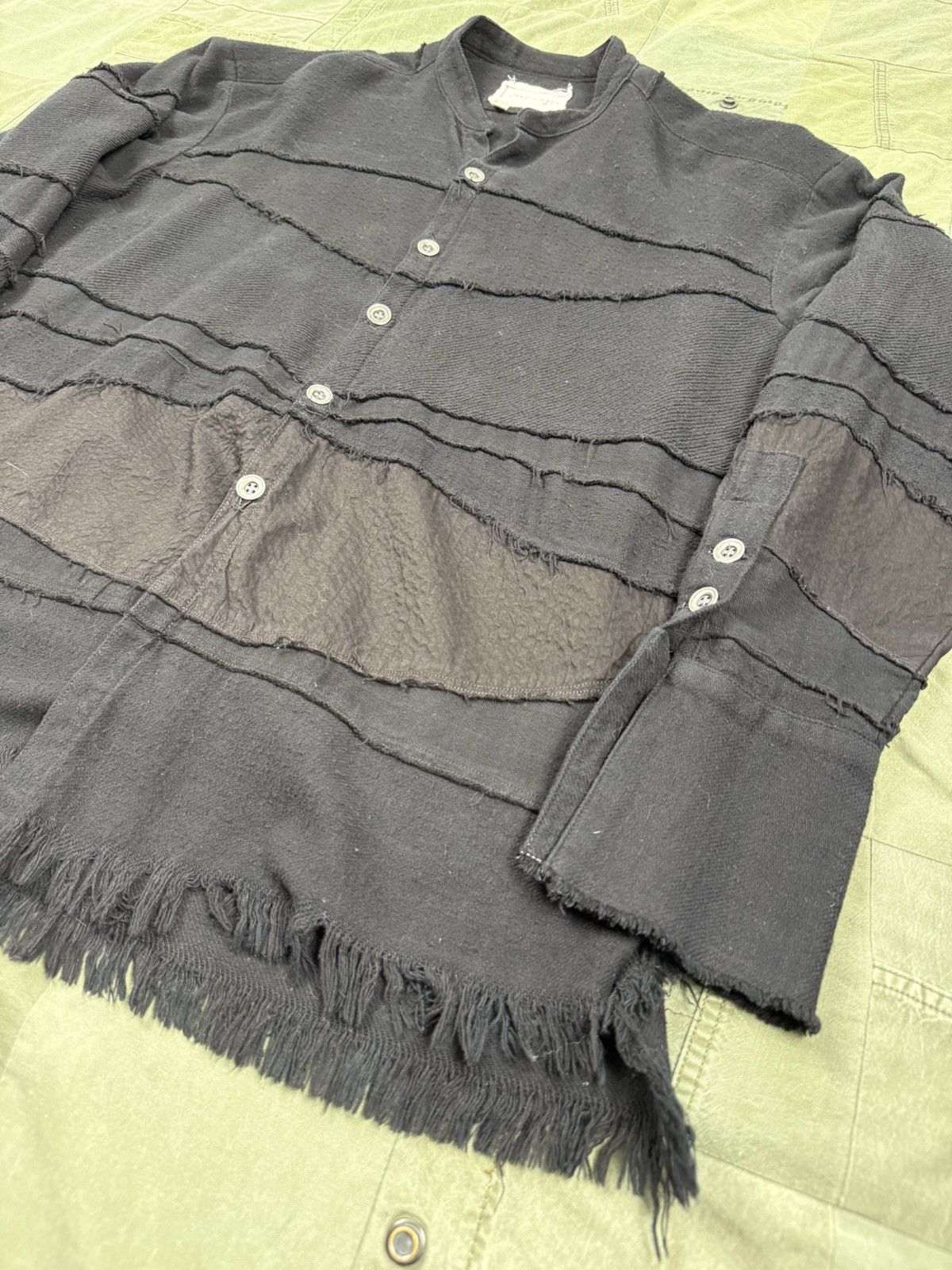 Greg Lauren Mixed Fabric Shirt Size US L / EU 52-54 / 3 - 2 Thumbnail