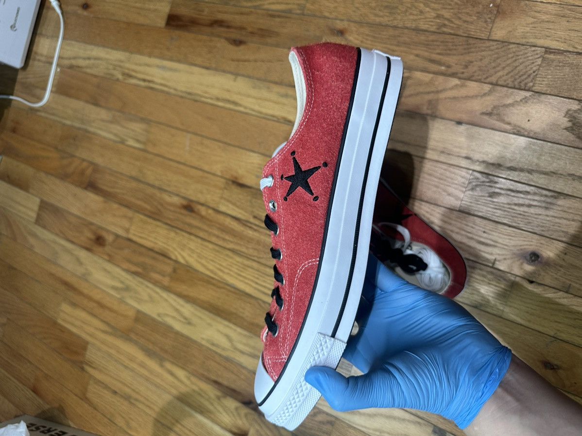 Converse × Stussy Converse x Stussy Chuck 70 Ox (Poppy Red) Size US 12 / EU 45 - 7 Thumbnail