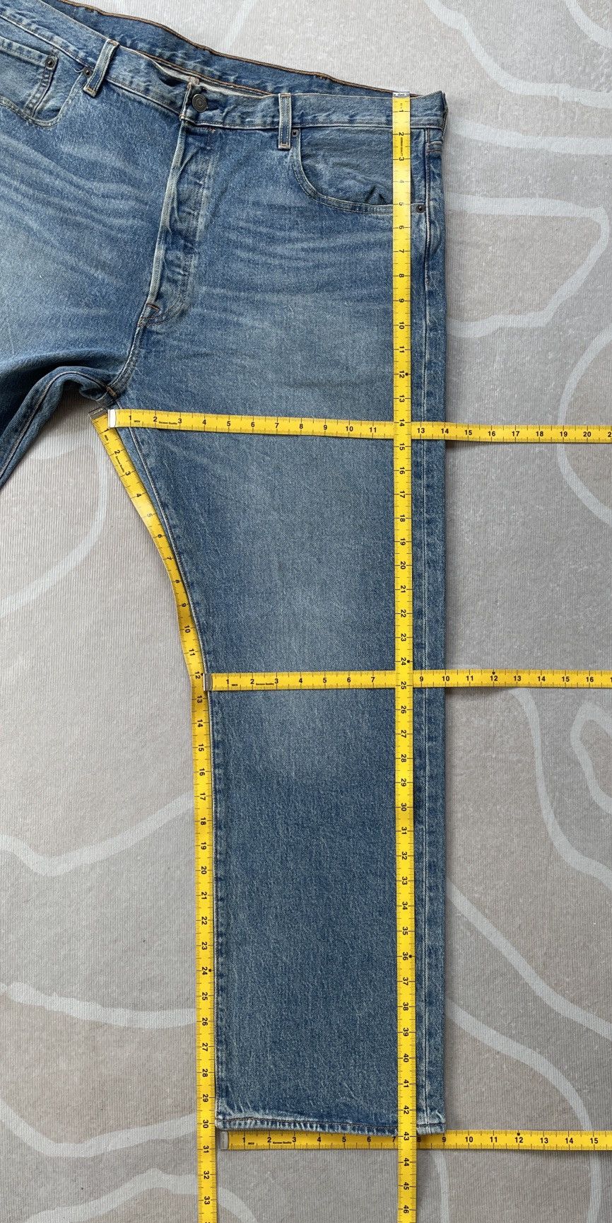Levi's Levis 501 Stretch Jeans (P58) Size US 41 - 20 Thumbnail