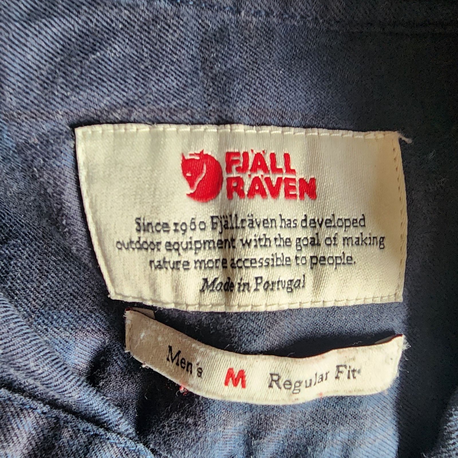 Fjallraven Fjällräven Men’s Medium Blue Plaid Long Sleeve Shirt Size US M / EU 48-50 / 2 - 3 Thumbnail