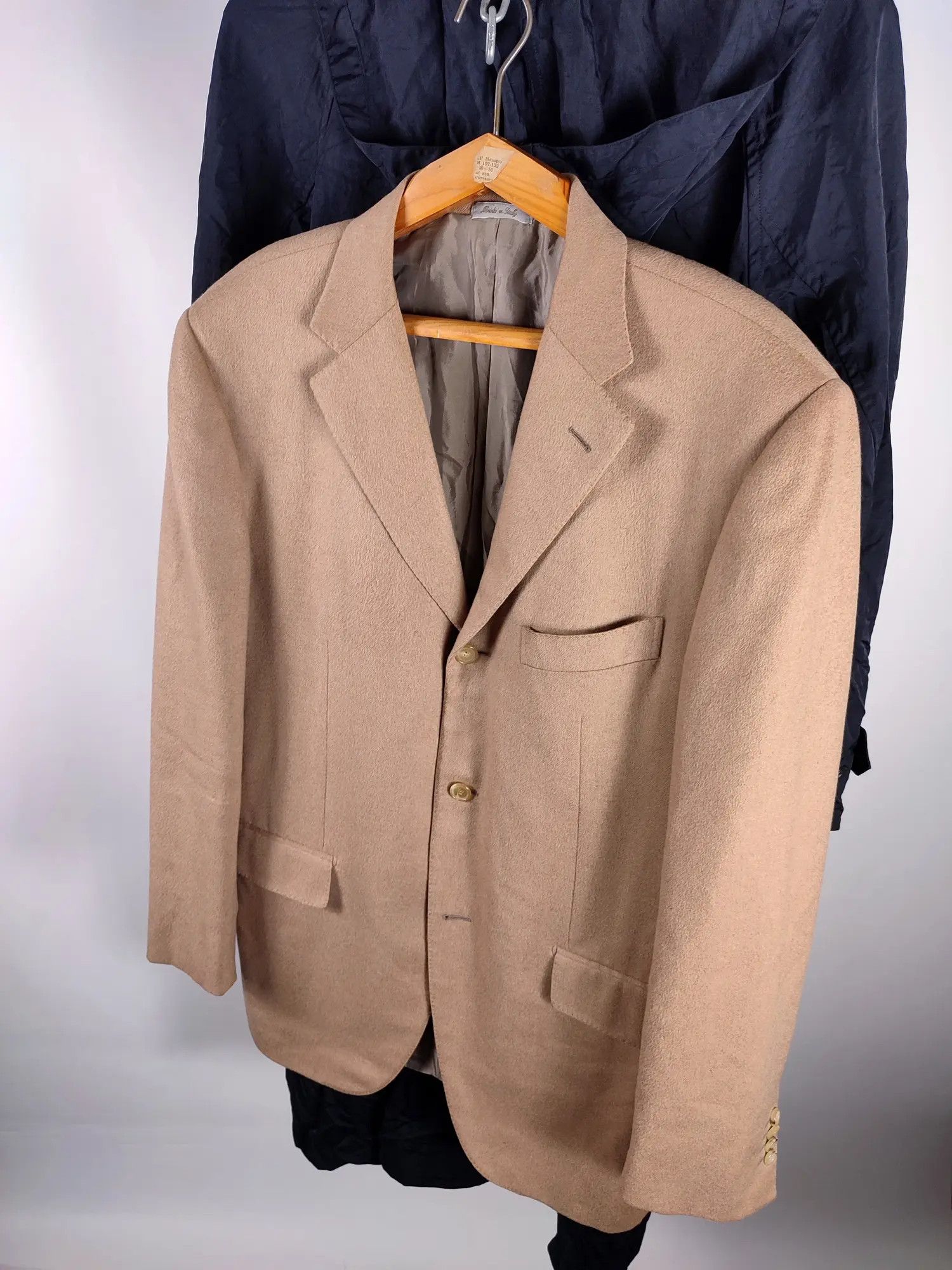 Hugo Boss Hugo Boss Baby Camel Vintage Blazer Size 52R - 3 Thumbnail