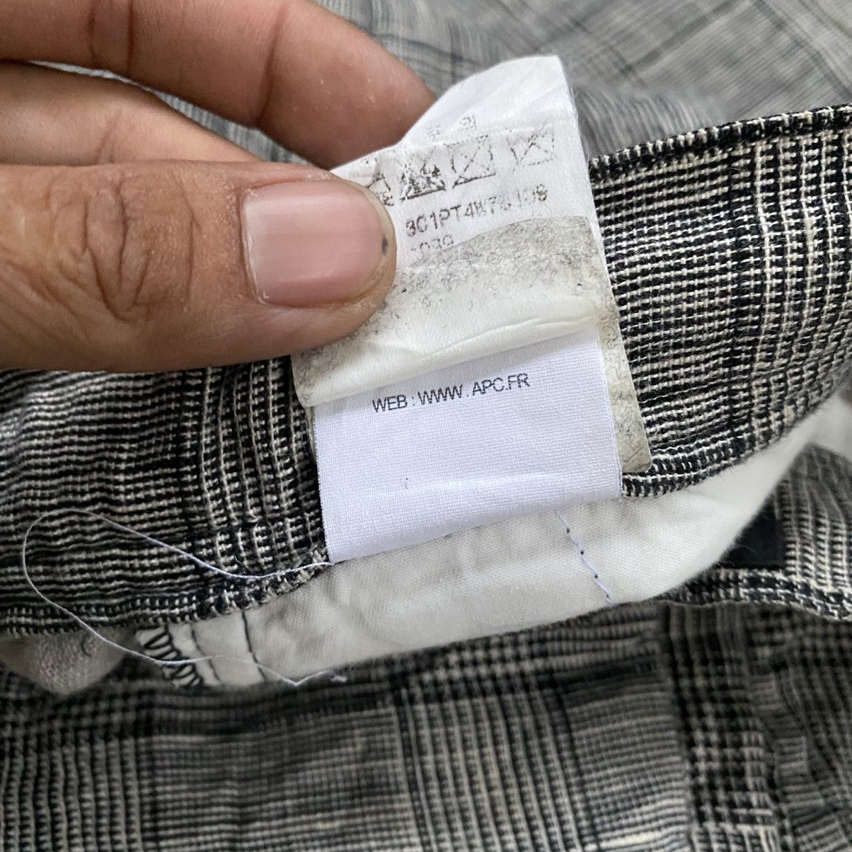 A.P.C. A.P.C. Tartan Short Pants Size US 28 / EU 44 - 7 Thumbnail