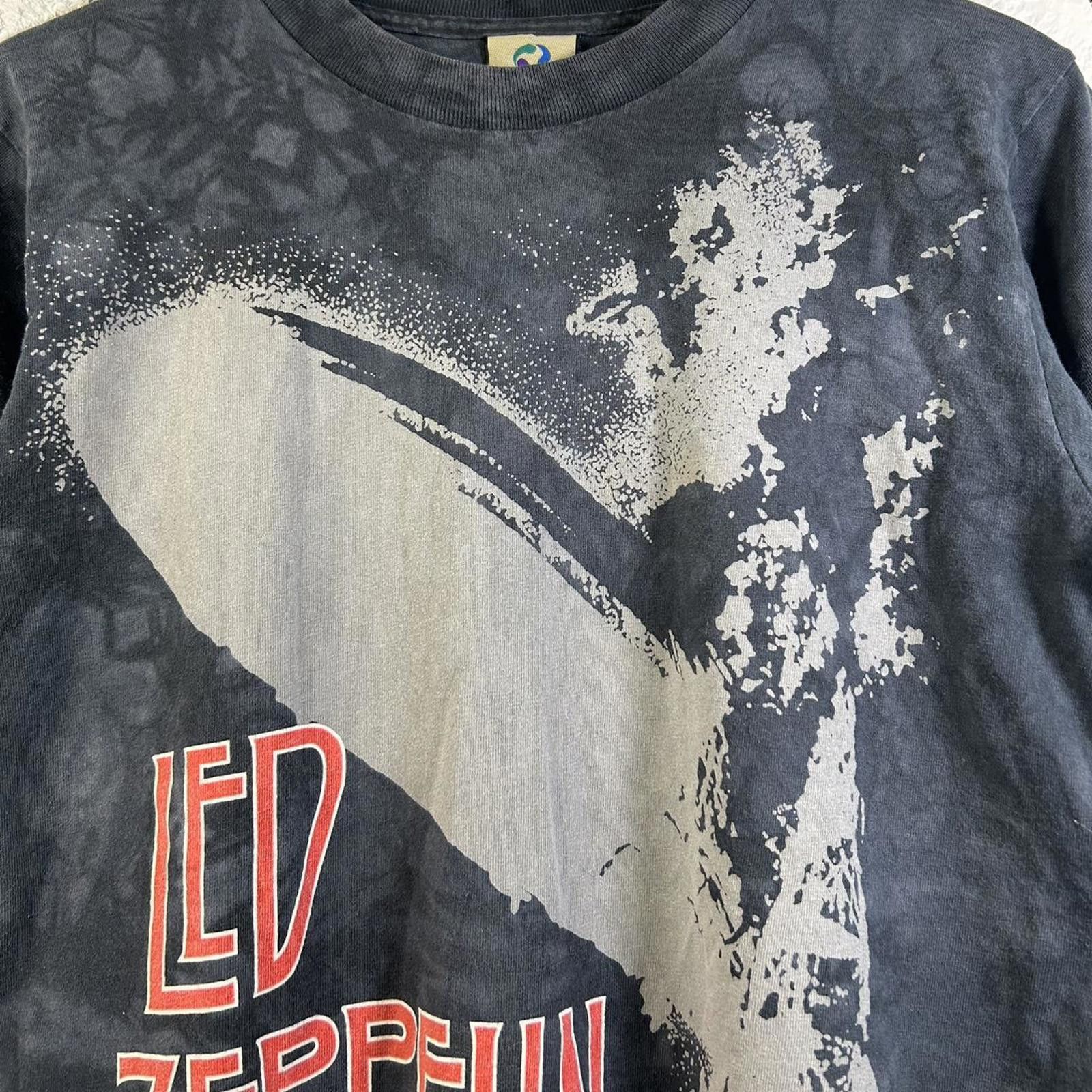 Liquid Blue VTG Led Zeppelin Liquid Blue Exploding AOP Tee Size Small Size US S / EU 44-46 / 1 - 4 Thumbnail