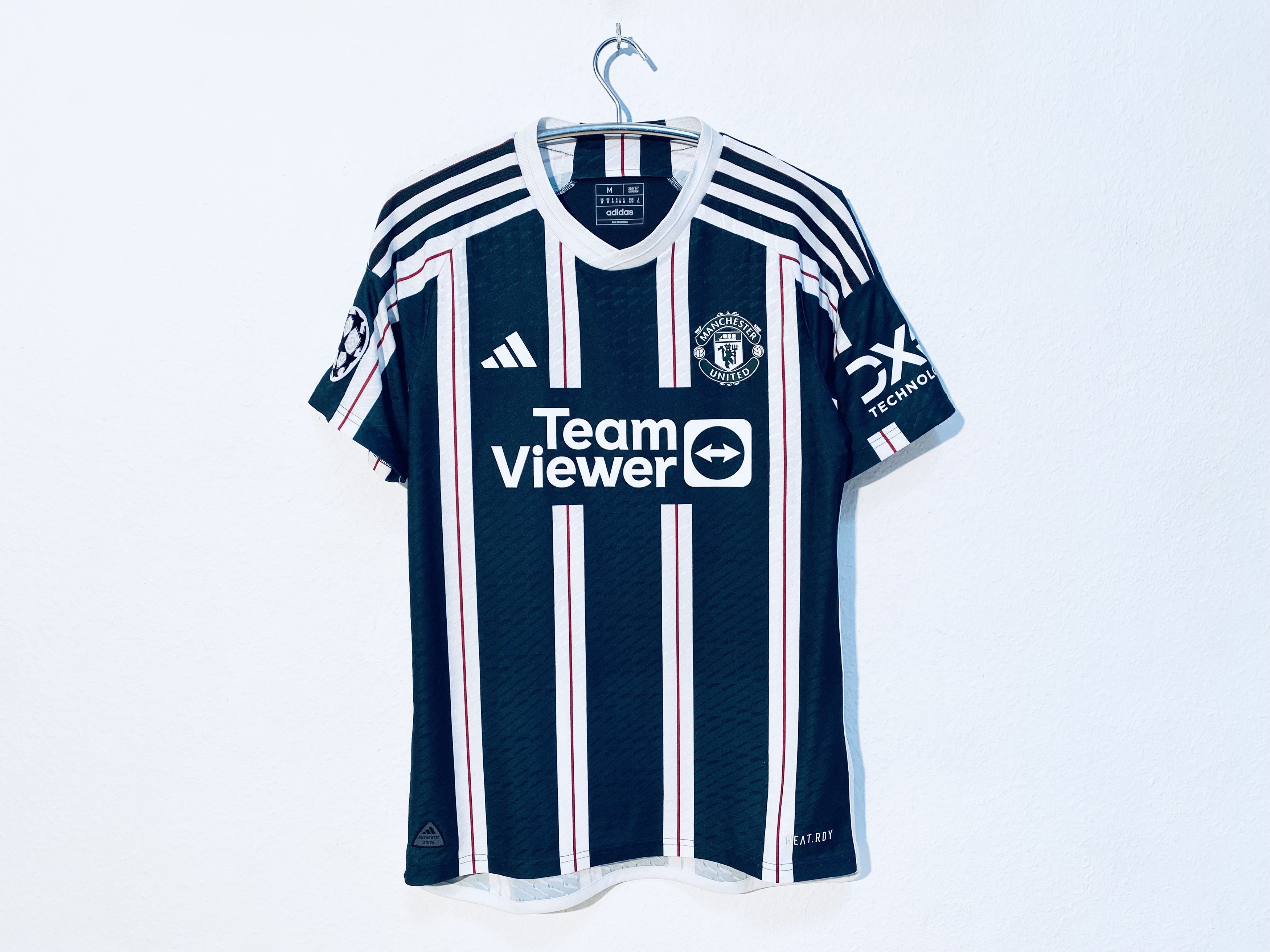 Adidas Manchester United BNWT Authentic Away Jersey 2023 - 2024 Size US M / EU 48-50 / 2 - 2 Thumbnail