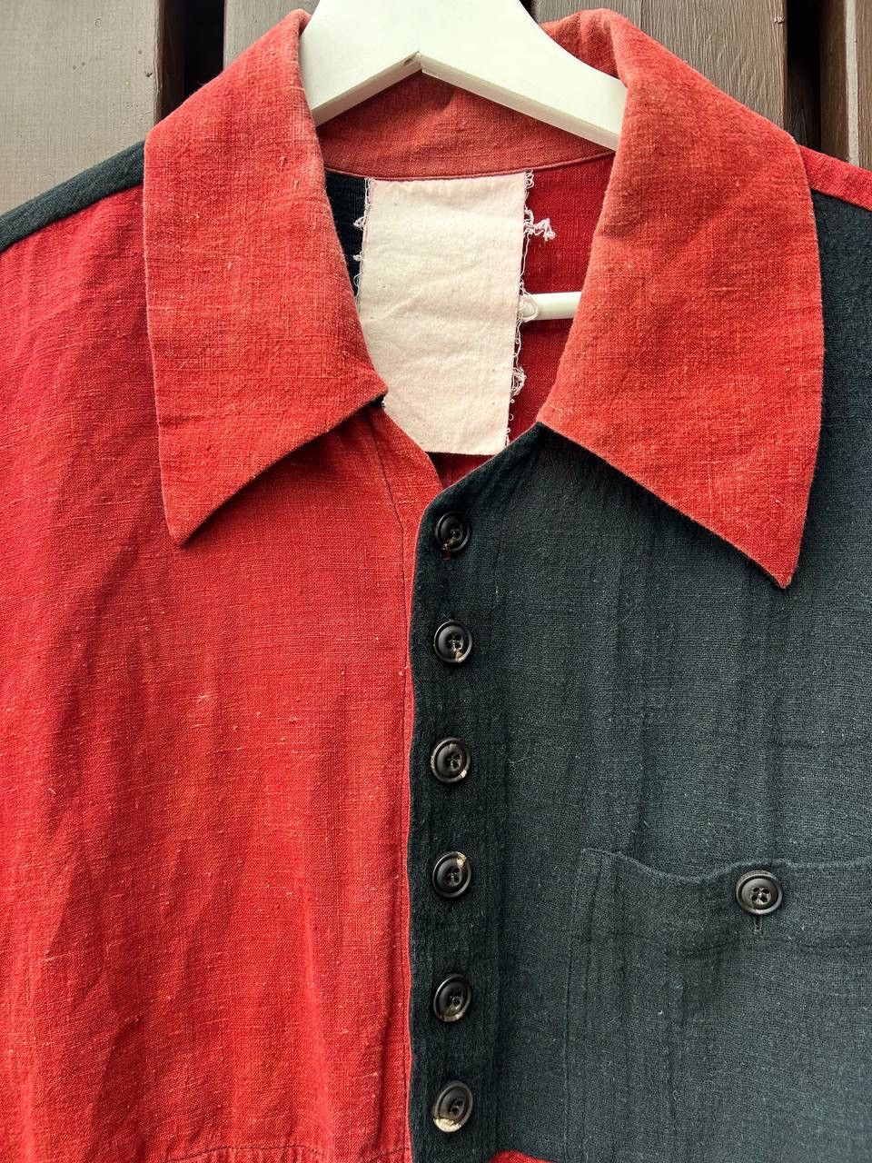 John Alexander Skelton John Alexander Skelton CX Naturally dyed patched Rugby shirt Size US M / EU 48-50 / 2 - 3 Thumbnail
