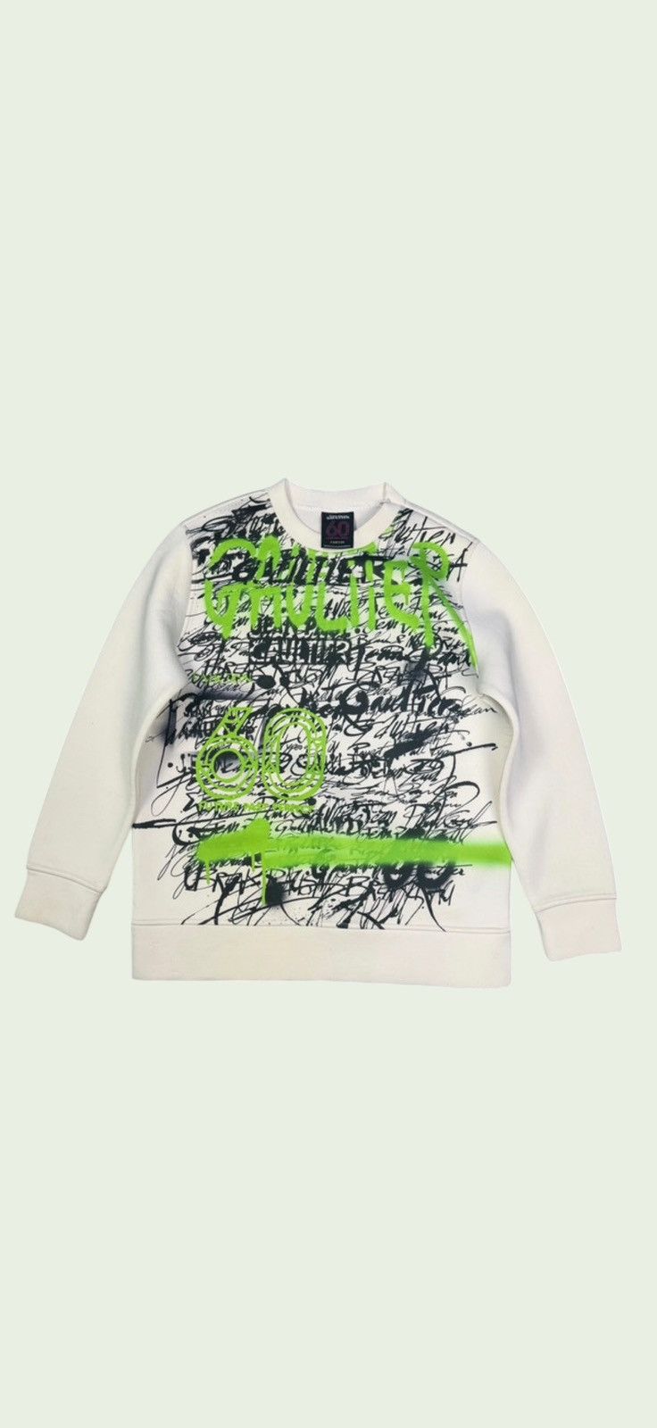 Jean Paul Gaultier Jean Paul Gaultier Sweater Anniversary JPG Archive Graffiti Size US M / EU 48-50 / 2 - 1 Thumbnail