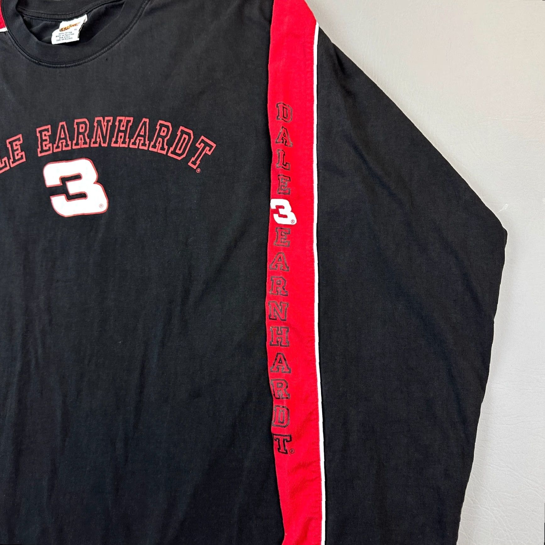 NASCAR VINTAGE Winners Circle NASCAR Shirt Mens XL Black Red Dale Earnhardt Senior #3 Long Sleeve Y2K Size US XL / EU 56 / 4 - 2 Thumbnail