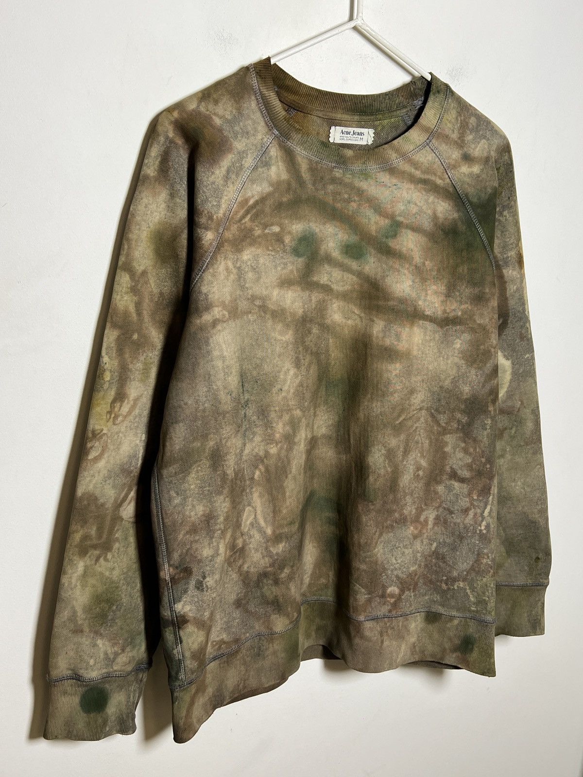 Acne Studios acne studios y2k tie dye sweatshirt crewneck 1/1 vintage Size US M / EU 48-50 / 2 - 10 Thumbnail