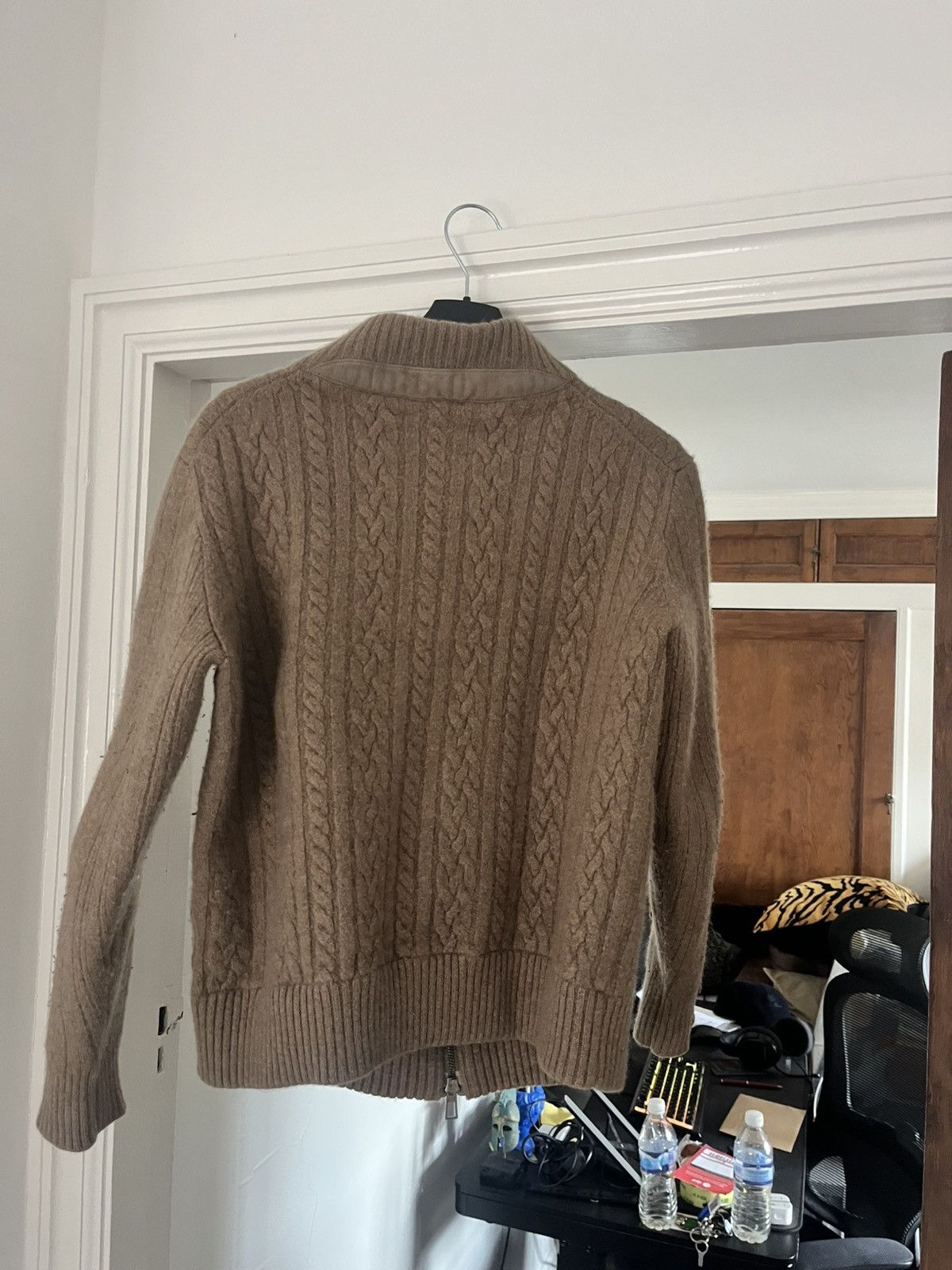 Loro Piana Loro Piana brown cashmere full zip cardigan size xs Size US XS / EU 42 / 0 - 5 Thumbnail