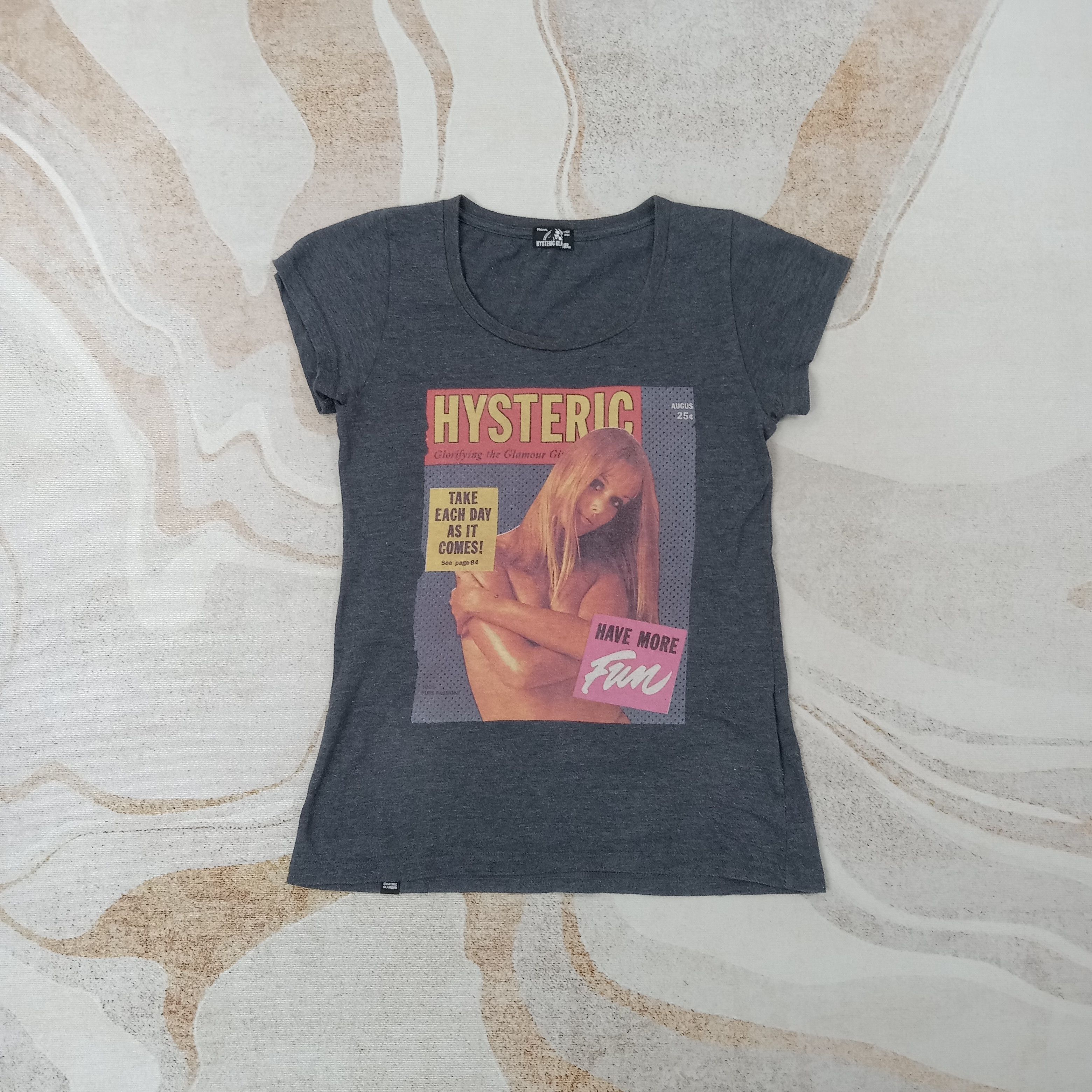 Hysteric Glamour Hysteric Glamour Japanese Tshirt C259N20 Size S / US 4 / IT 40 - 1 Thumbnail