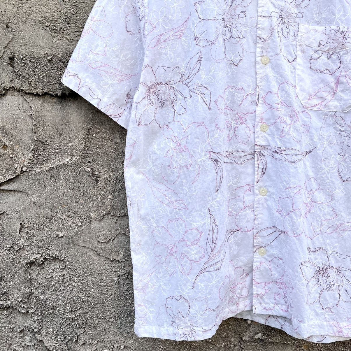 Y's Sacsny Y’saccs by Yohji yamamoto Flower Shirt Size US L / EU 52-54 / 3 - 2 Thumbnail