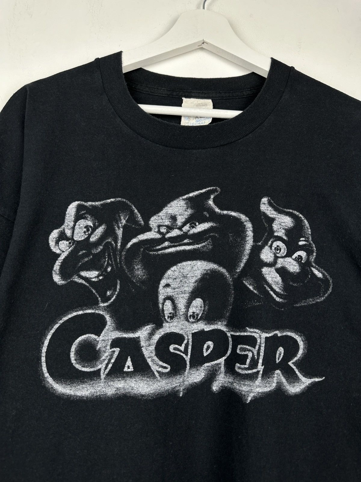 Vintage 90s Casper The Friendly Ghost Graphic Cartoon T Shirt Tee Size US XL / EU 56 / 4 - 3 Thumbnail