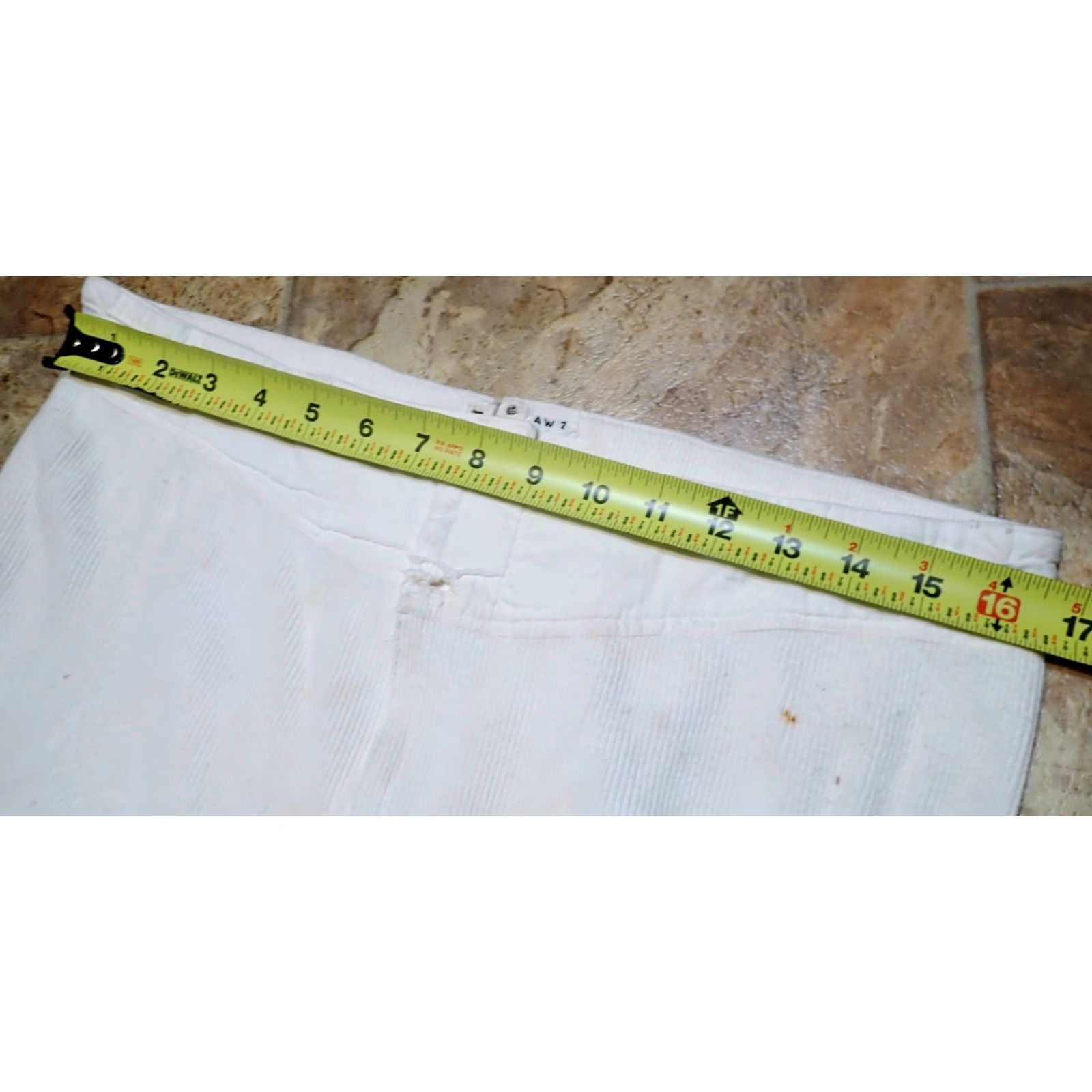 Vintage VINTAGE Rare US Military Long John Thermal Pants 1940s WW2, 33" Waist, White, Inseam 22", 1940s Military Long Johns Size US 33 - 5 Thumbnail