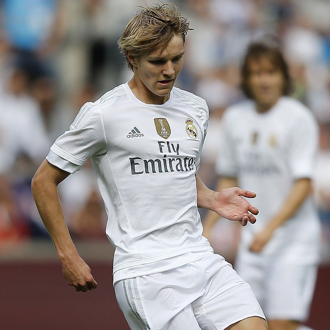 Adidas Real Madrid 2015-2016 Home Jersey Martin Ødegaard Size US S / EU 44-46 / 1 - 11 Thumbnail