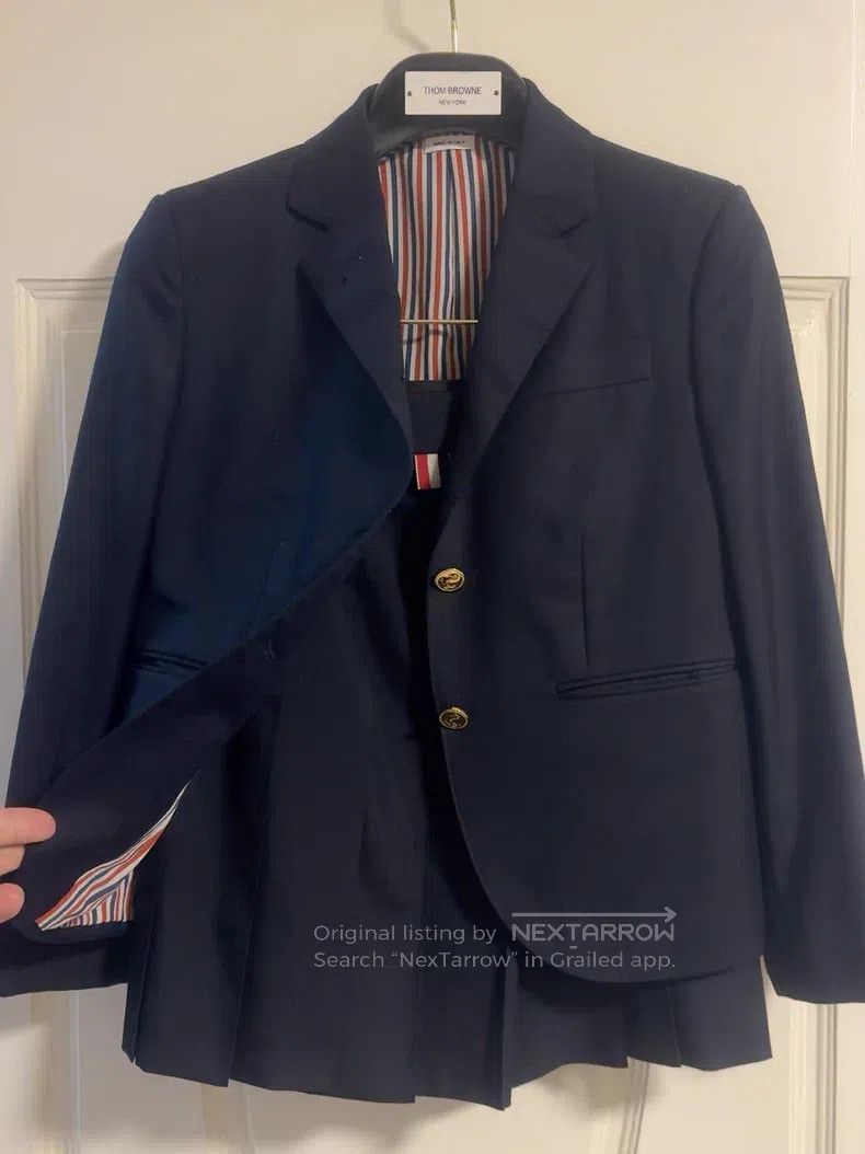 Thom Browne Thom Browne Preppy Style Suit Skirt Set Size S / US 4 / IT 40 - 4 Thumbnail