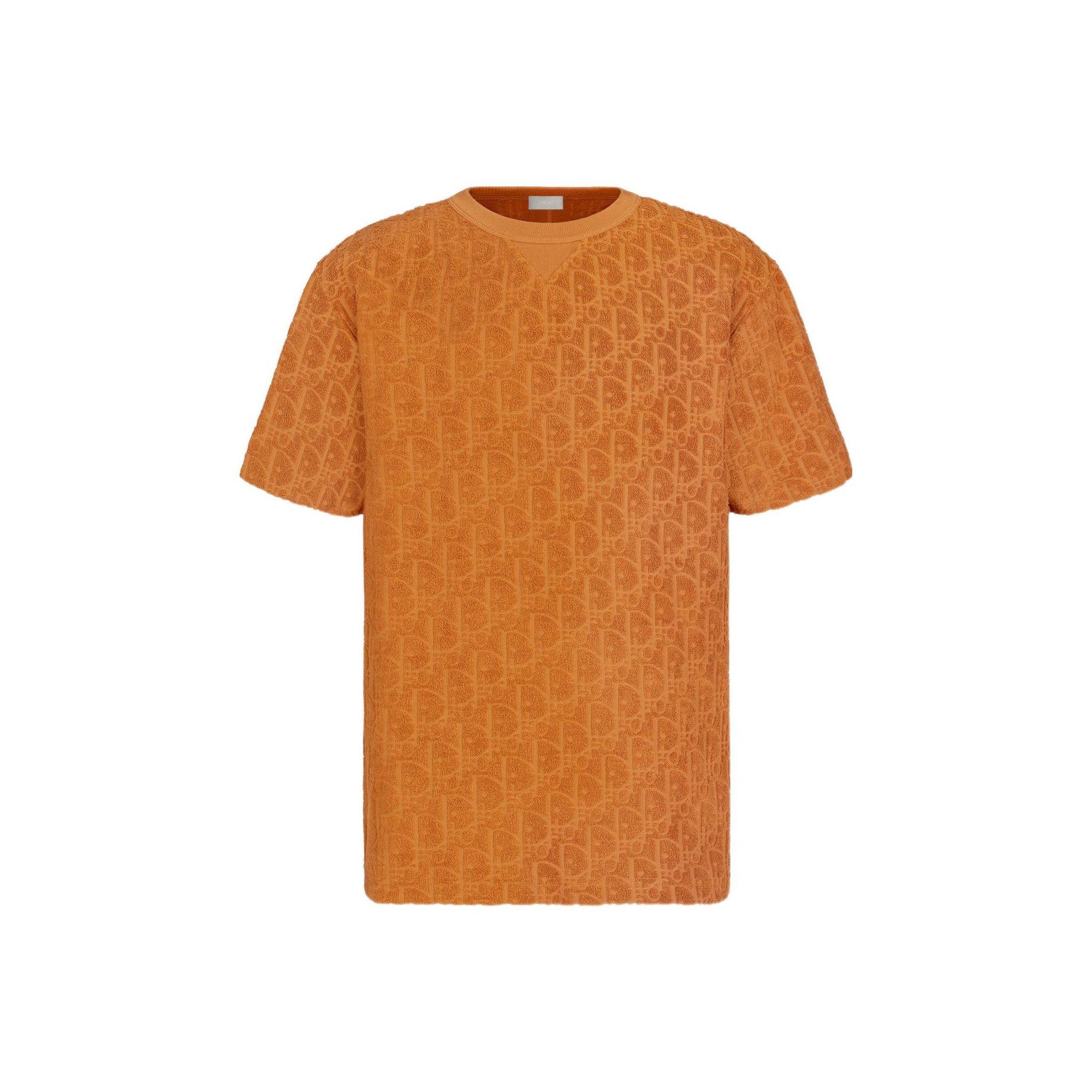 Dior Dior Oblique Towelling T-Shirt Size S Size US S / EU 44-46 / 1 - 1 Thumbnail