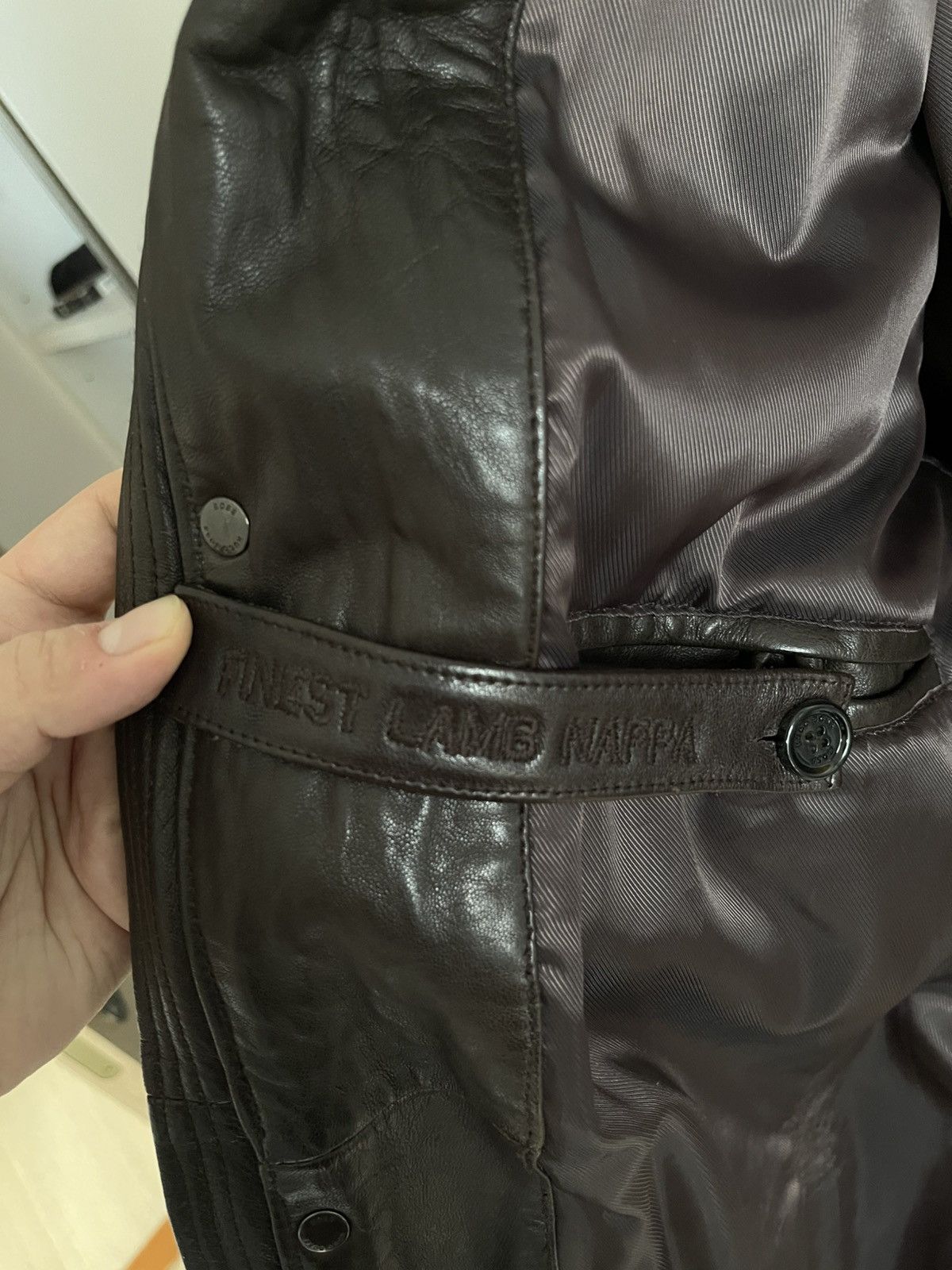 Hugo Boss BOSS nappa leather jacket Size US M / EU 48-50 / 2 - 5 Thumbnail