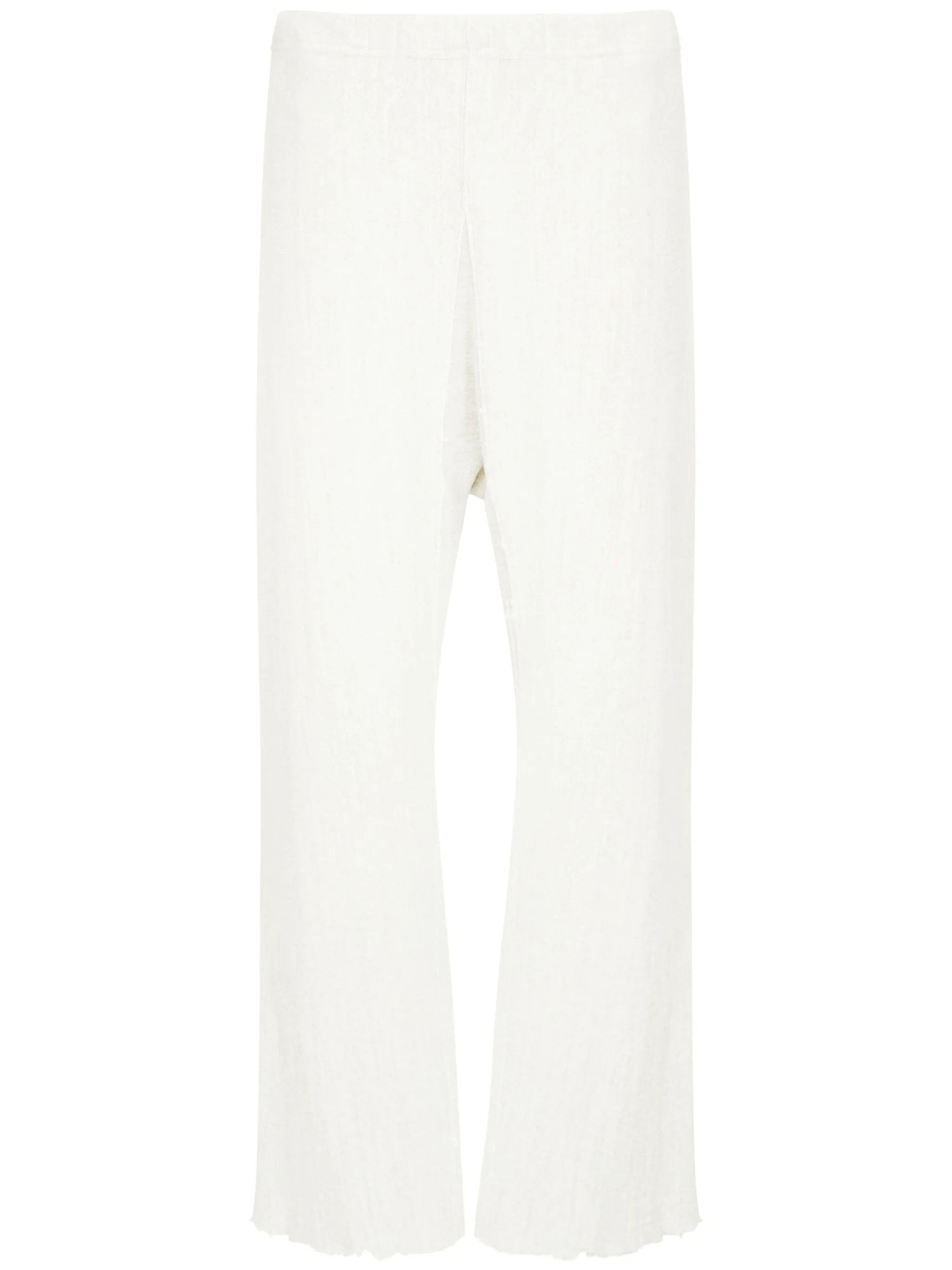 o1w1db10226 Cotton Track Pant in White