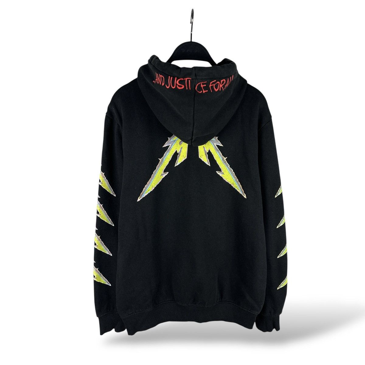H&M × Metallica H&M x Metallica And Justice For All Graphic Print Hoodie Size US XS / EU 42 / 0 - 10 Thumbnail