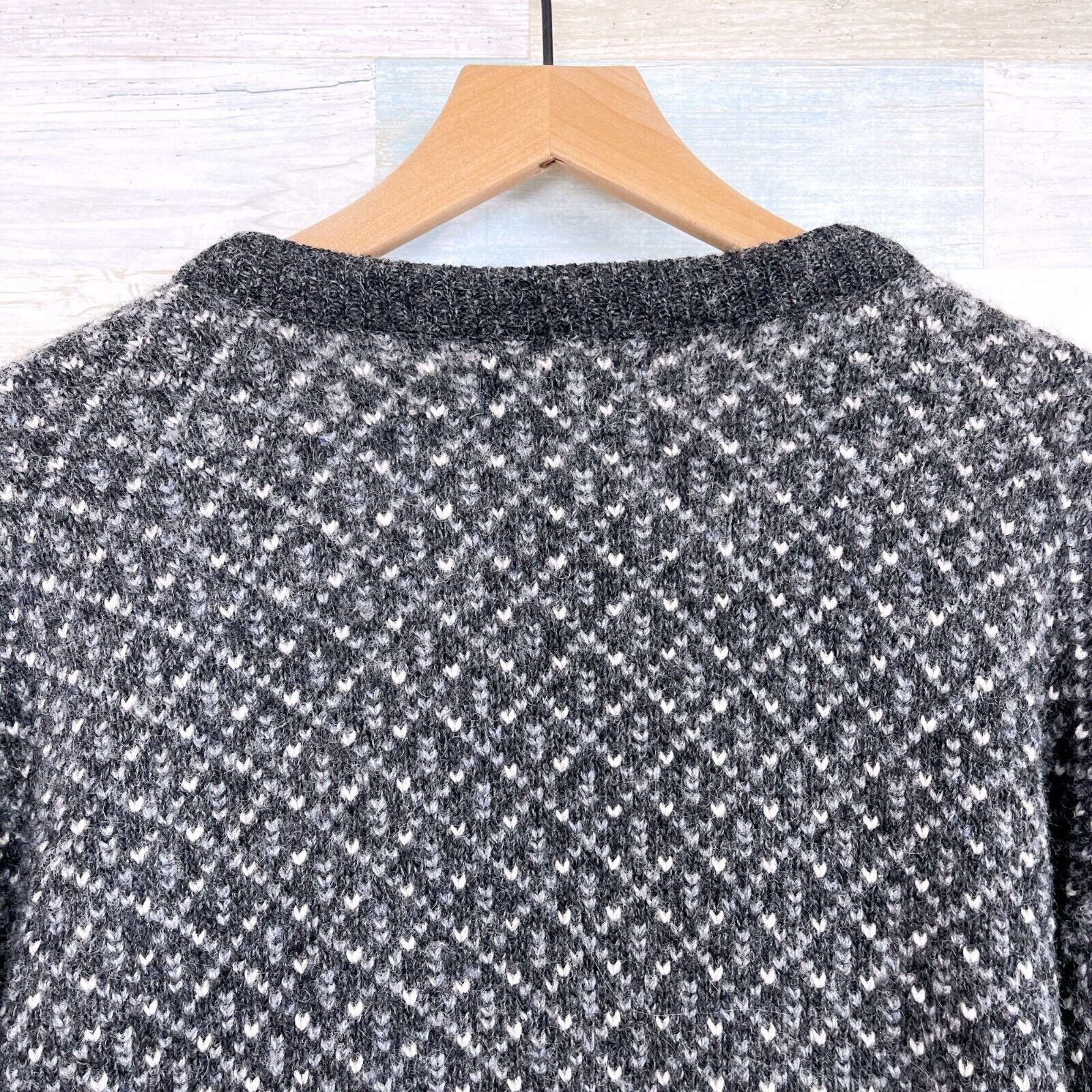 L.L. Bean LL Bean Vintage Birdseye Cardigan Sweater Norway Womens L Size L / US 10 / IT 46 - 5 Thumbnail